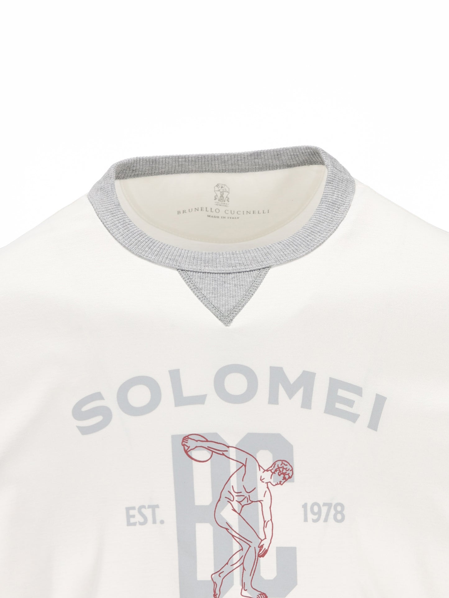 T-shirt realizzata in cotone. M0B131001G CFR27 BRUNELLO CUCINELLI 