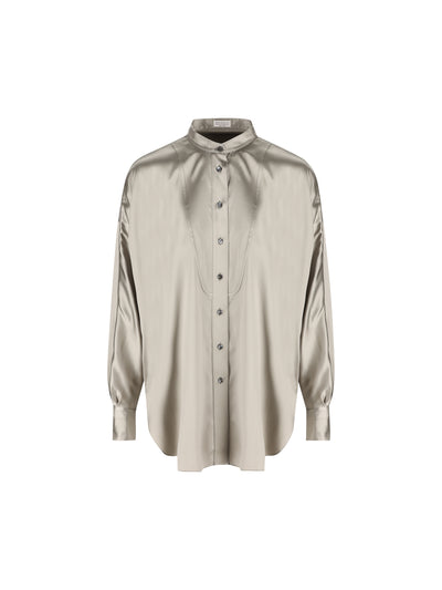 Camicia realizzata in seta. M0C59MY906 C9125 BRUNELLO CUCINELLI 