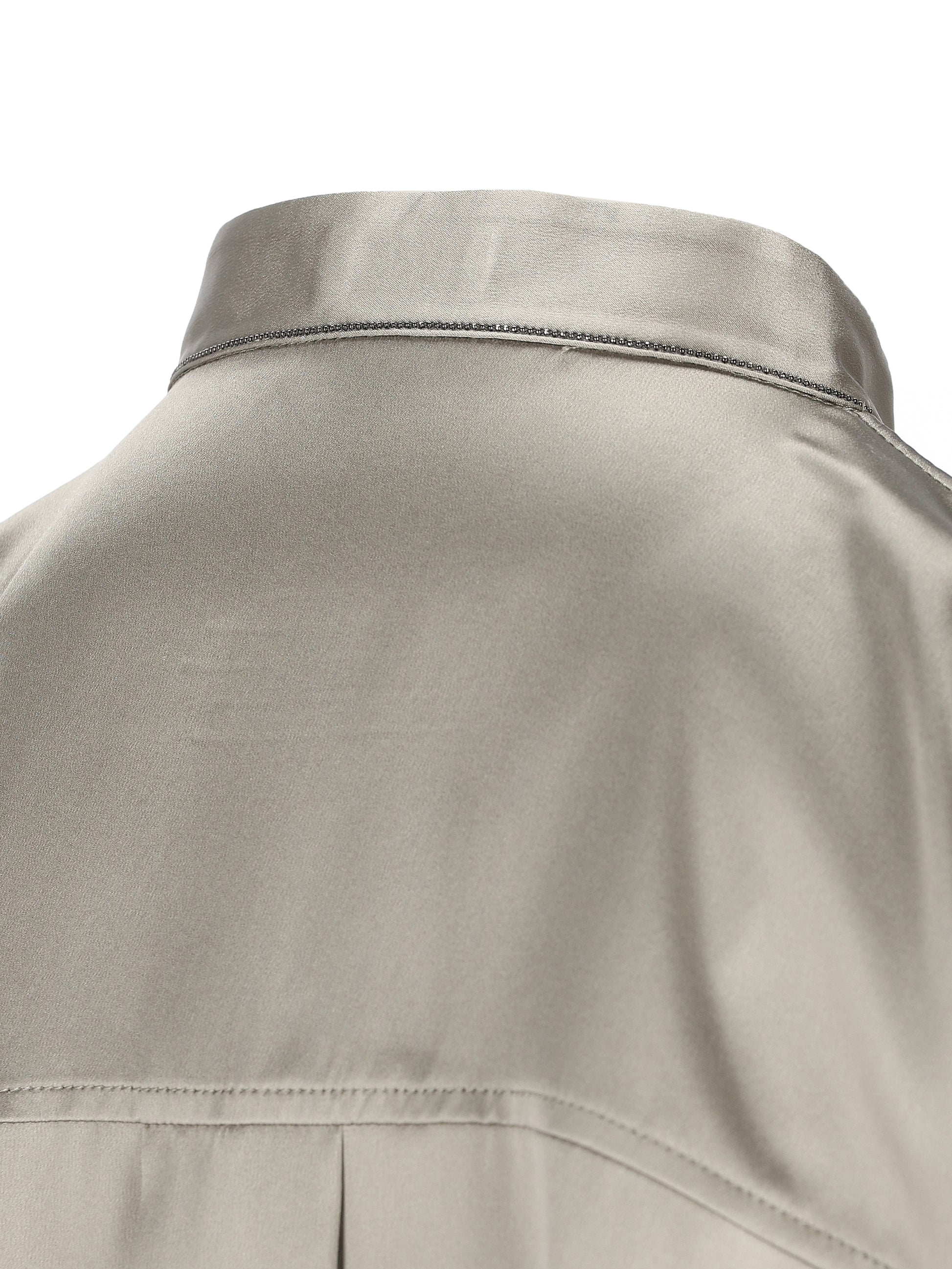 Camicia realizzata in seta. M0C59MY906 C9125 BRUNELLO CUCINELLI 