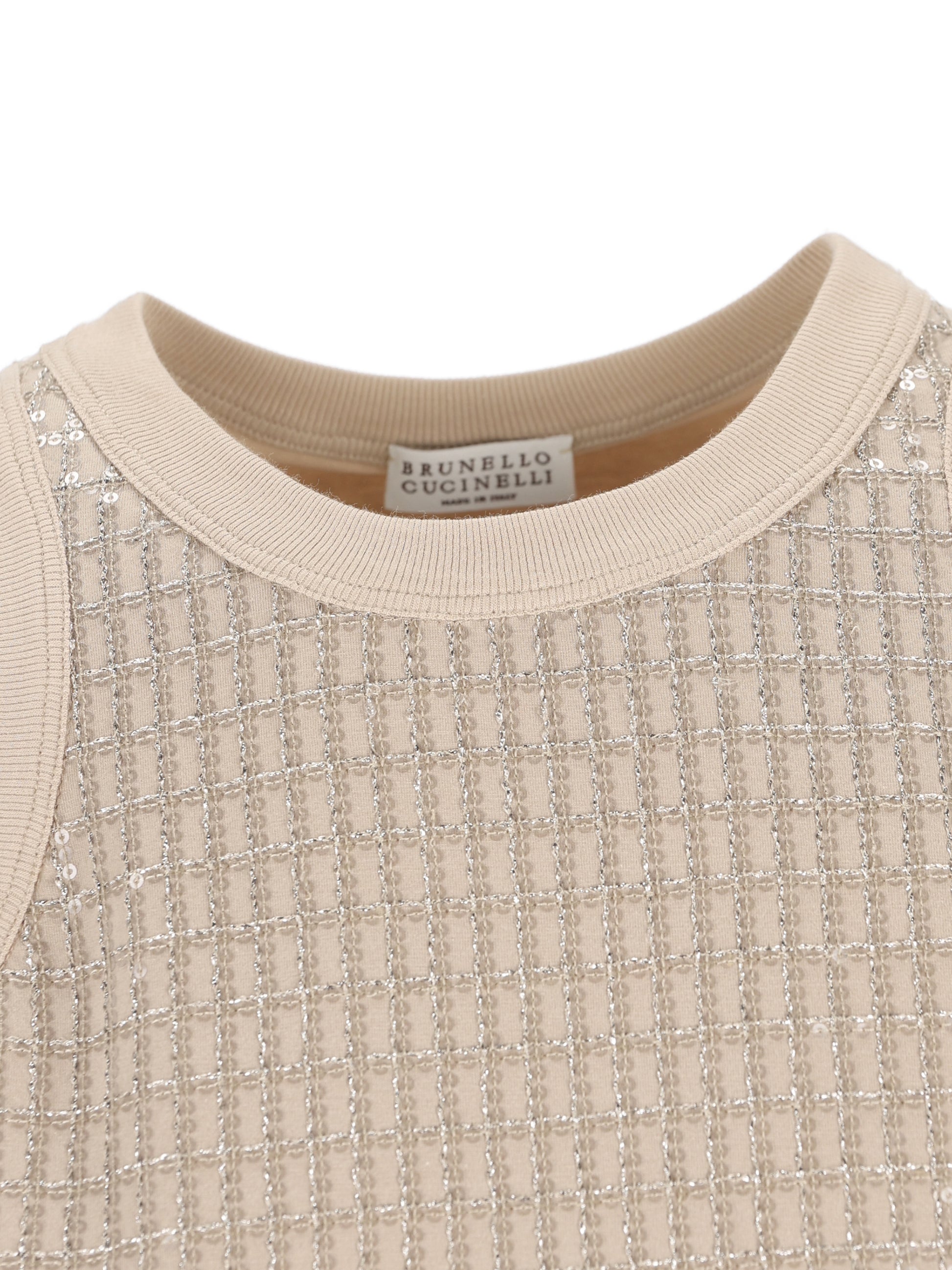 Top realizzato in cotone ed elastan. M0T18HK500 C8539 BRUNELLO CUCINELLI 