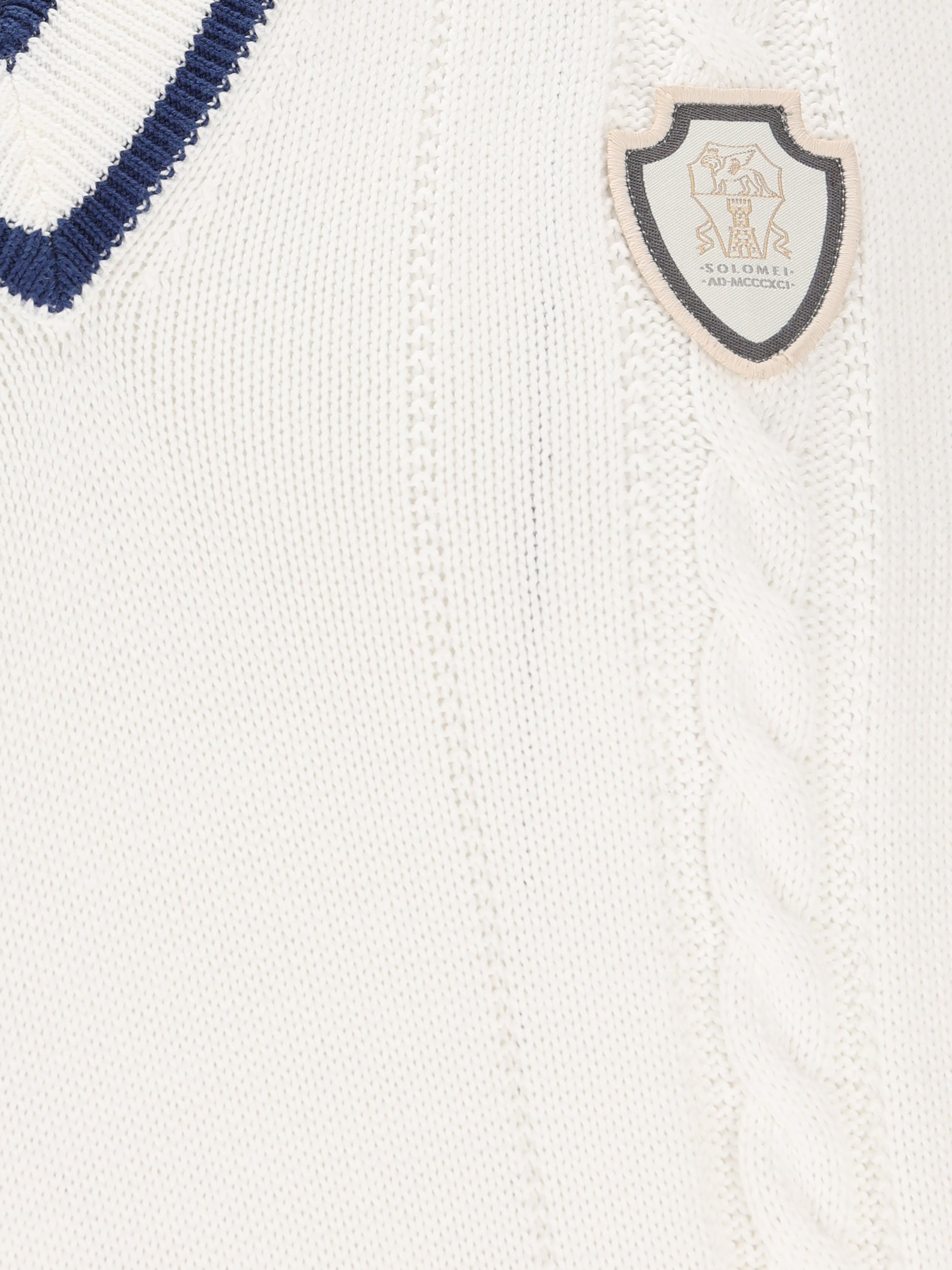 Gilet realizzato in cotone. M28707917T CGE43 BRUNELLO CUCINELLI 