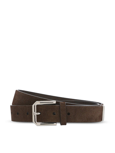 Cintura realizzata in cuoio. MAUGP317 C8391 BRUNELLO CUCINELLI 