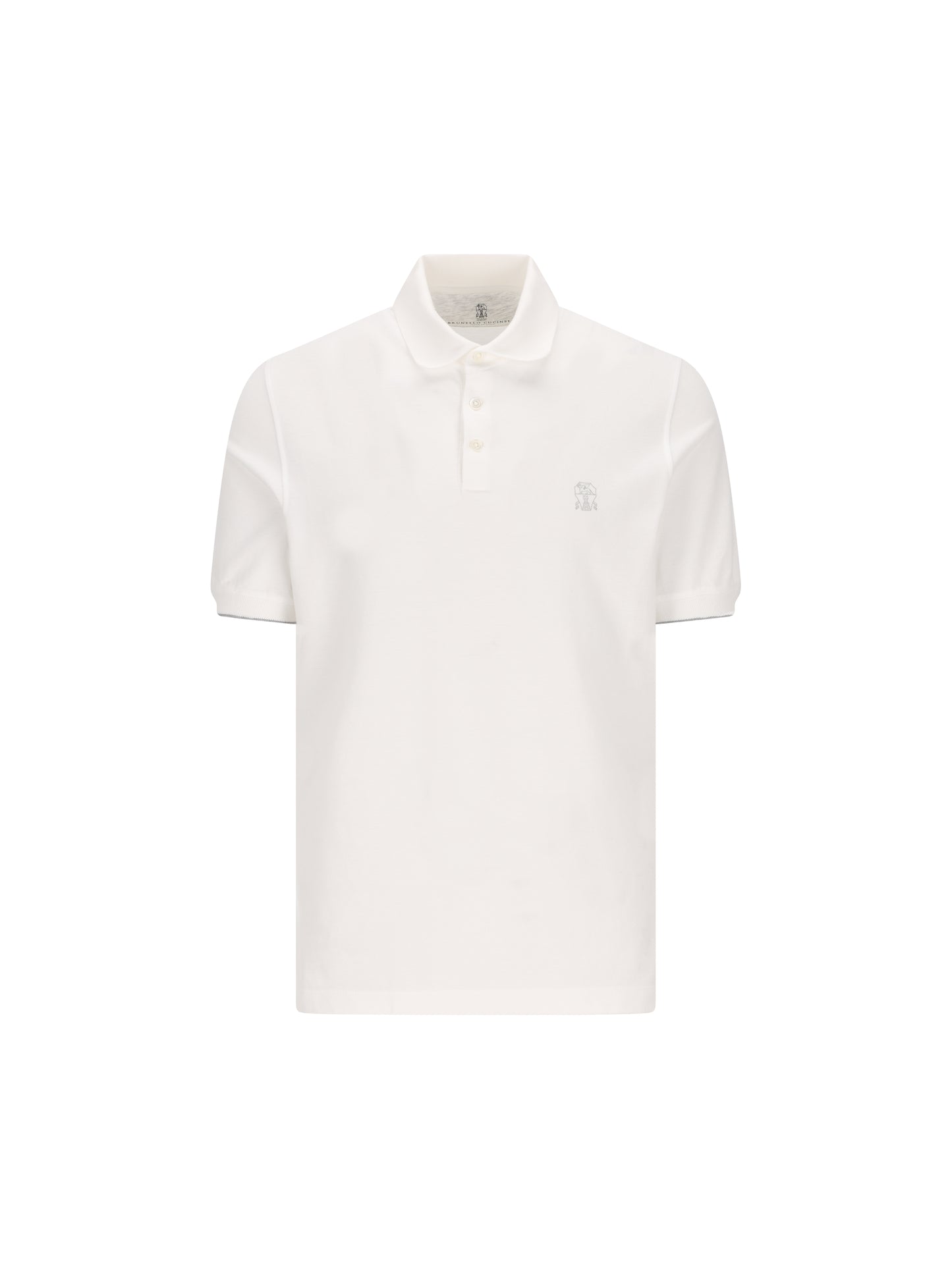 Polo realizzata in cotone. ME8548788 CK640 BRUNELLO CUCINELLI 