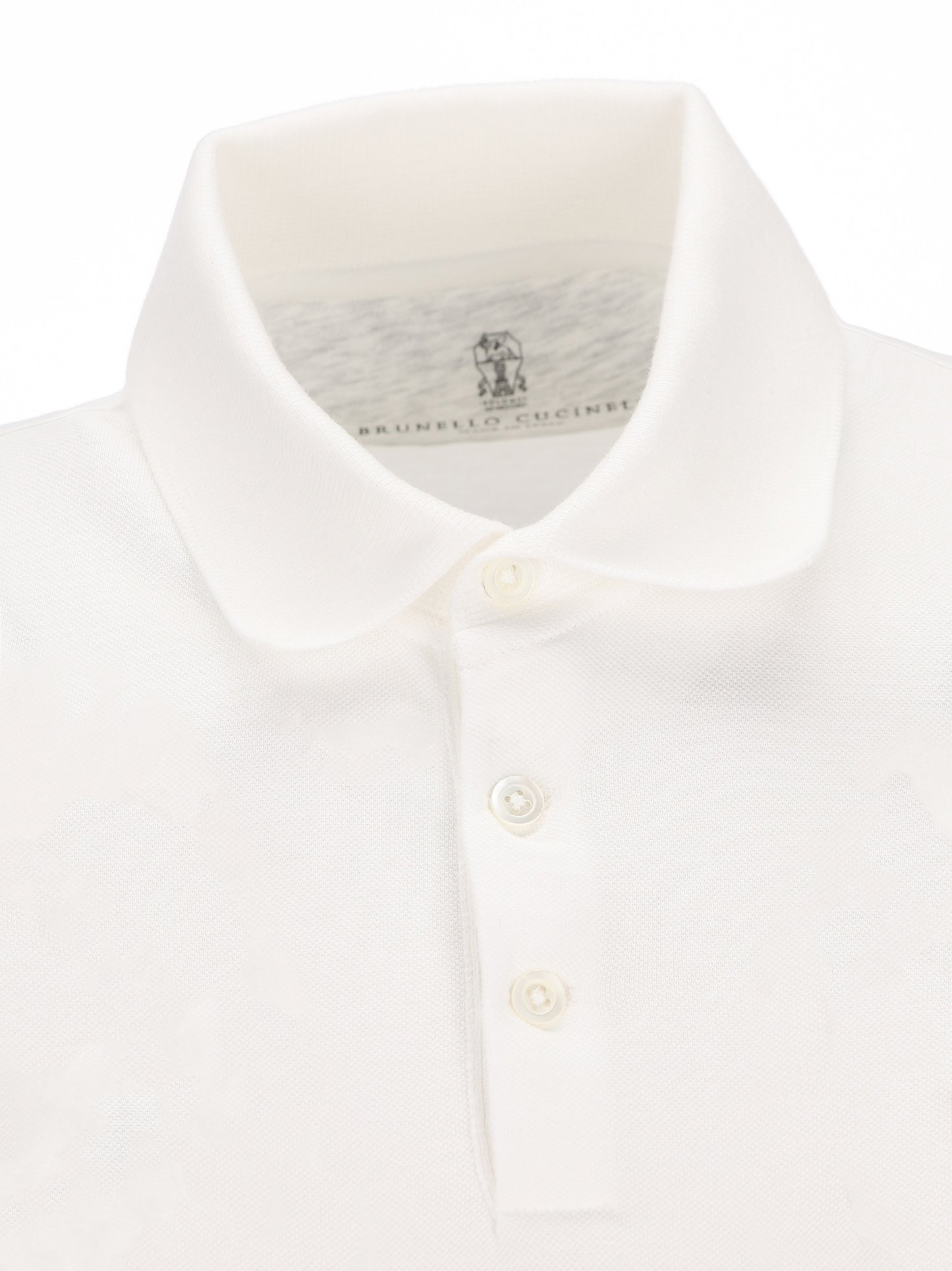 Polo realizzata in cotone. ME8548788 CK640 BRUNELLO CUCINELLI 