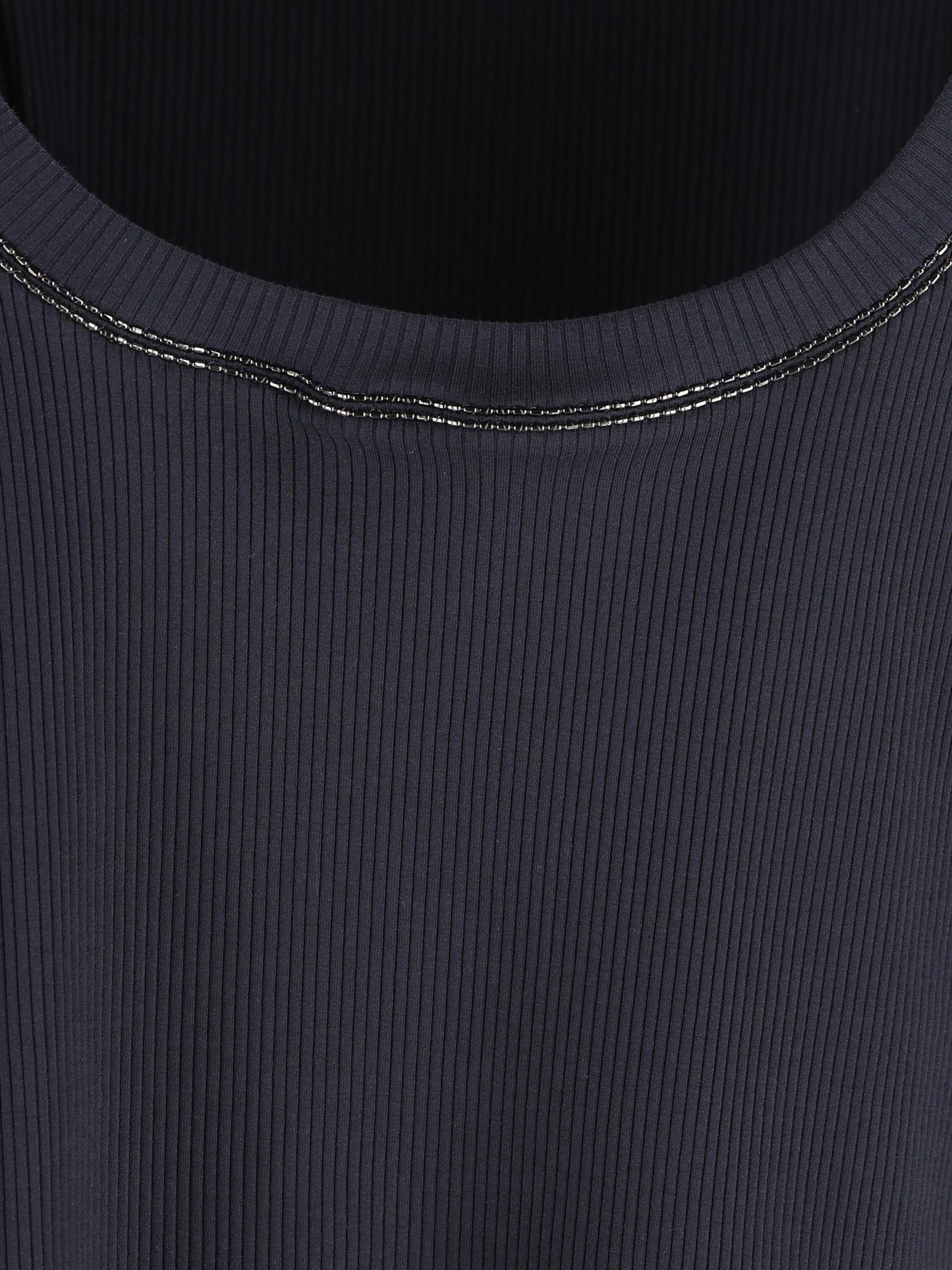 Top realizzato in cotone ed elastan. MG902BW710 C4224 BRUNELLO CUCINELLI 
