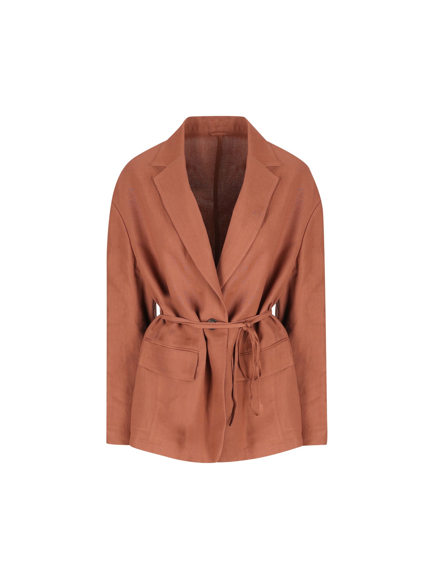 Giacca realizzata in viscosa e lino. MH1267591 C4182 BRUNELLO CUCINELLI 