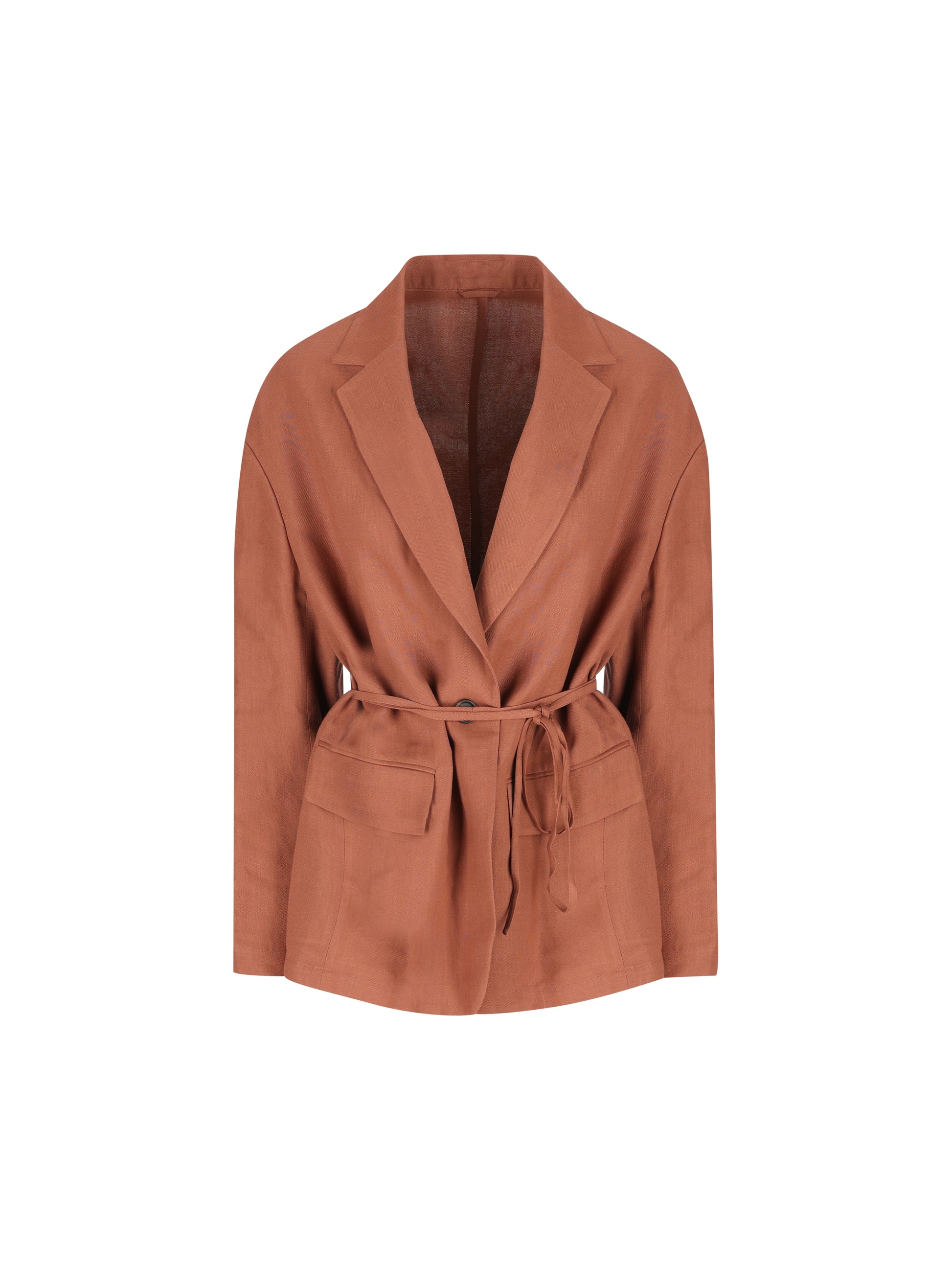 Giacca realizzata in viscosa e lino. MH1267591 C4182 BRUNELLO CUCINELLI 