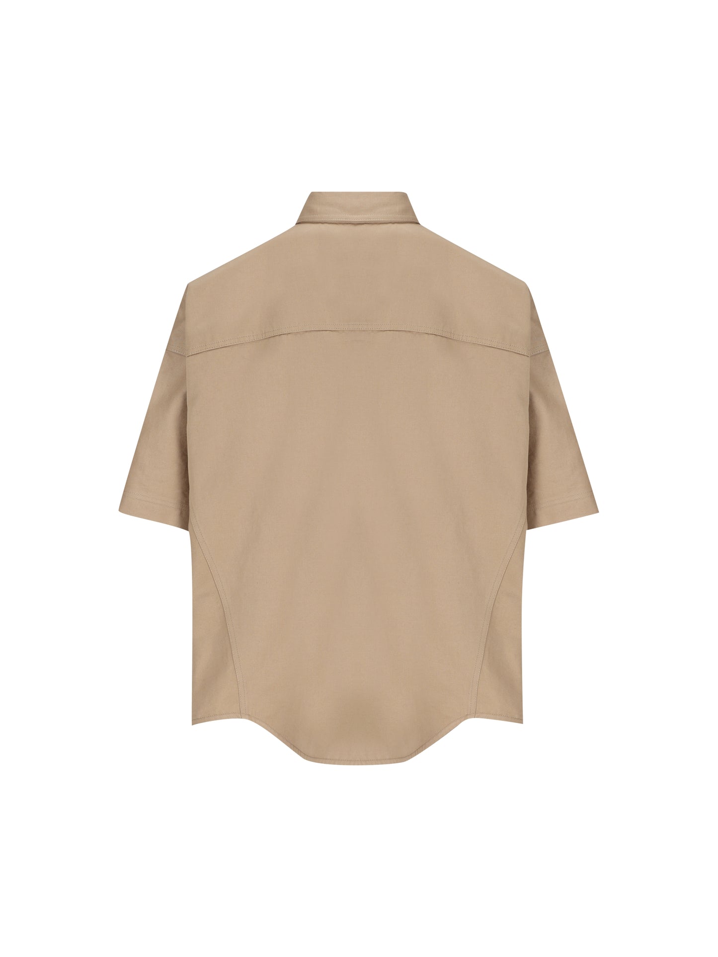 Camicia realizzata in cotone e lino. ML597EM906 C631 BRUNELLO CUCINELLI 