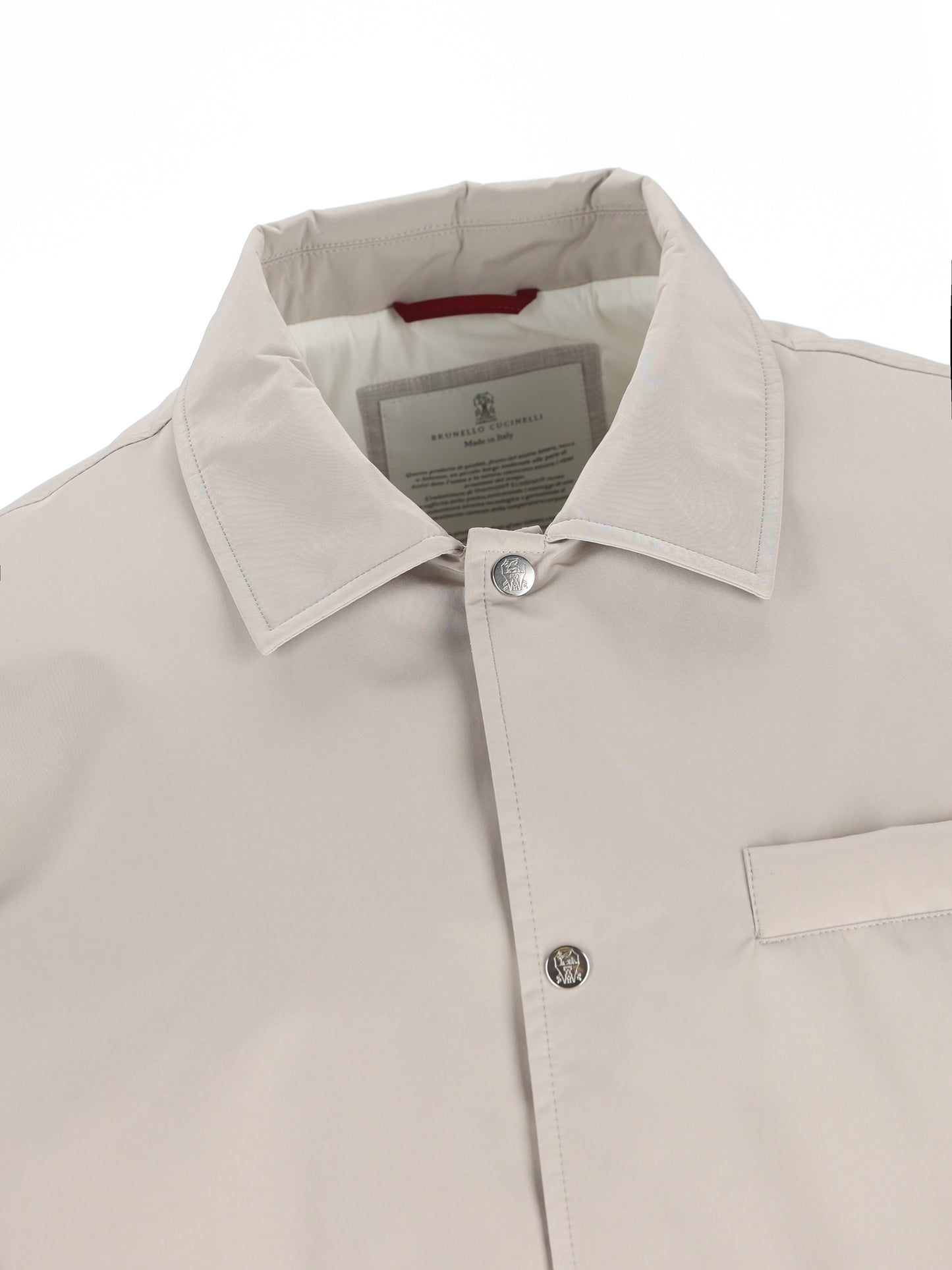 Giubbino realizzato in poliestere e poliammide. MM4796465 CJM82 BRUNELLO CUCINELLI 