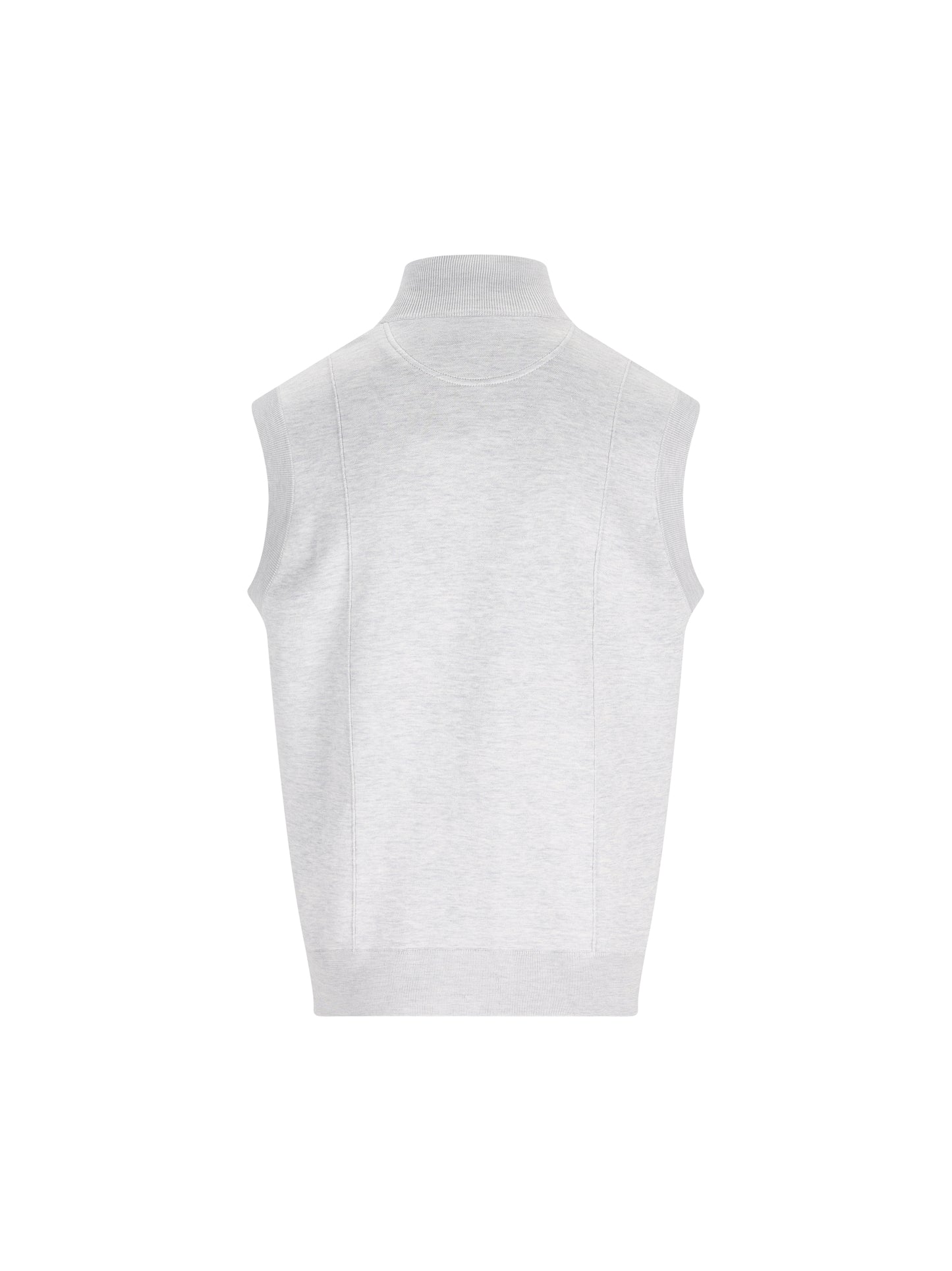 Gilet realizzato in seta e cotone. MNB806406G C072 BRUNELLO CUCINELLI 