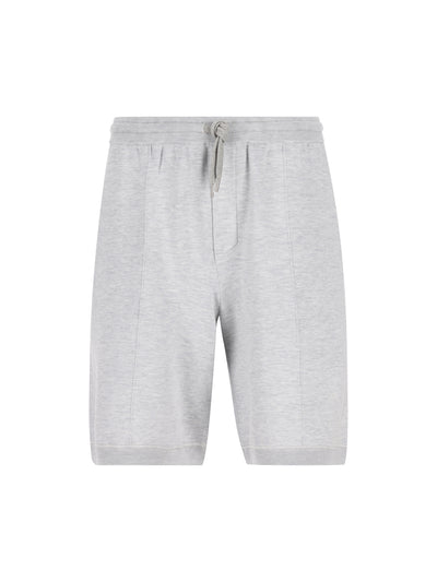 Bermuda realizzati in seta e cotone. MNB806409G C072 BRUNELLO CUCINELLI 