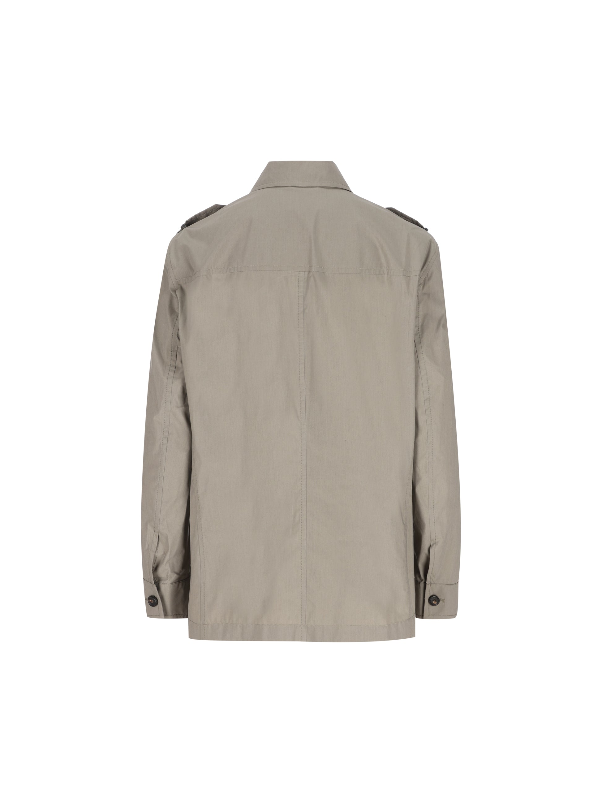 Outerwear in popeline di cotone. MR4577856 C6539 BRUNELLO CUCINELLI 