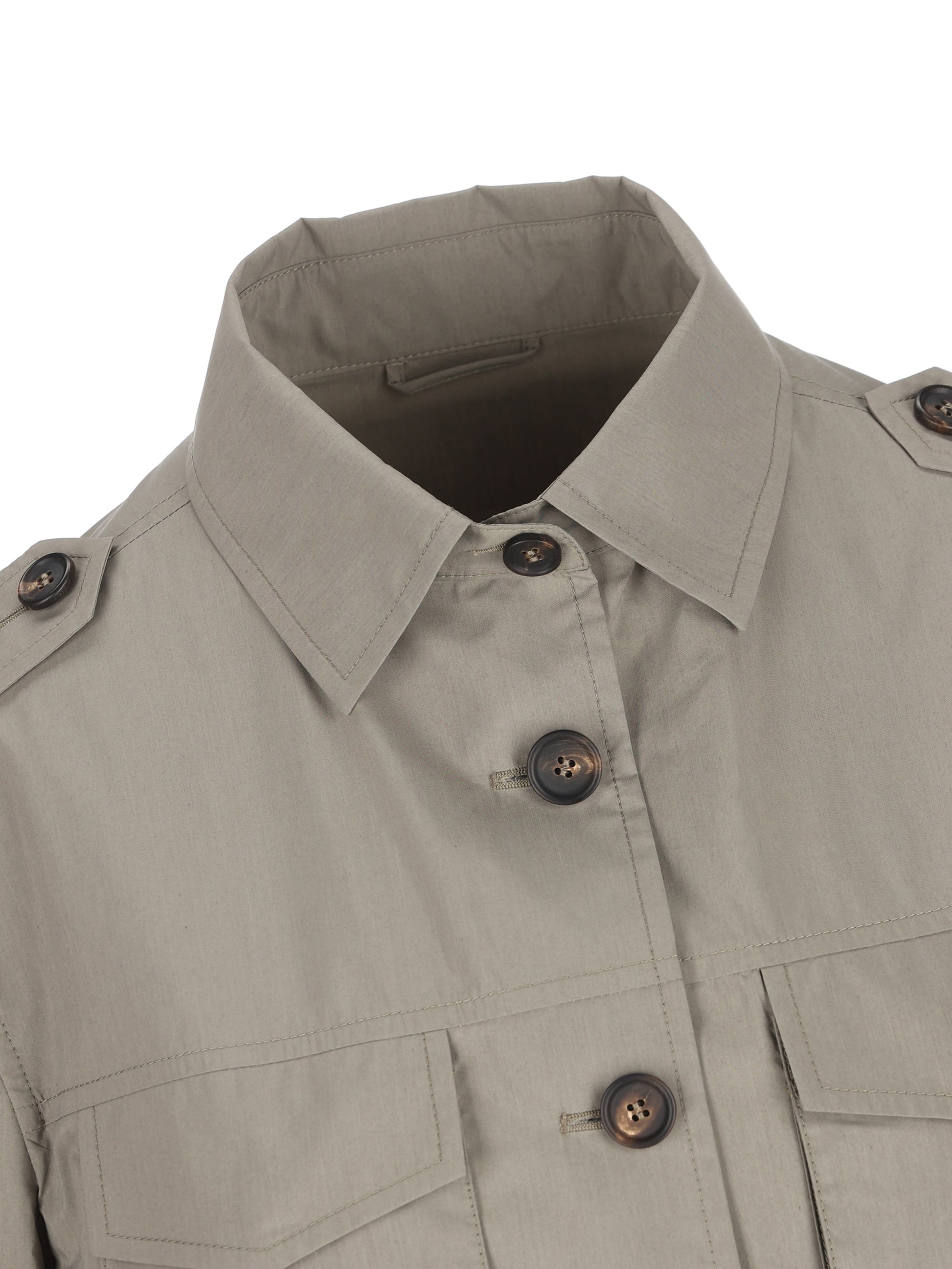 Outerwear in popeline di cotone. MR4577856 C6539 BRUNELLO CUCINELLI 
