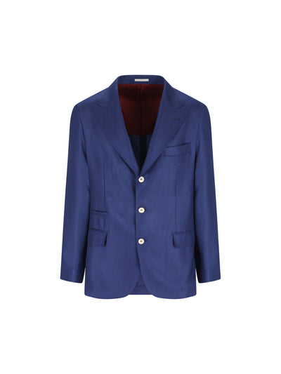 Giacca realizzata in cashmere e seta. MR4587BFD C050 BRUNELLO CUCINELLI 