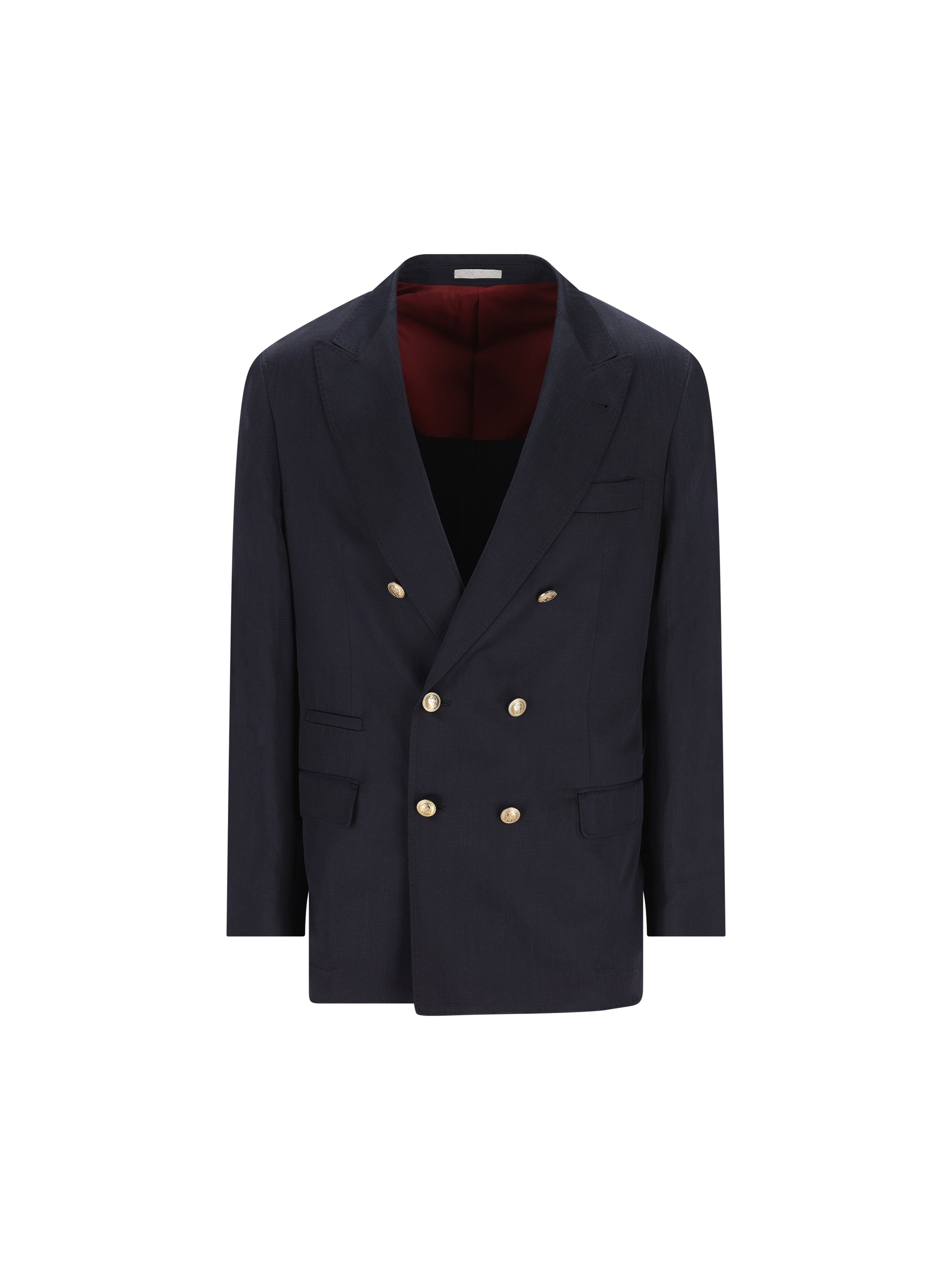 Giacca realizzata in seta e lino. MR4787BPDG C1021 BRUNELLO CUCINELLI 