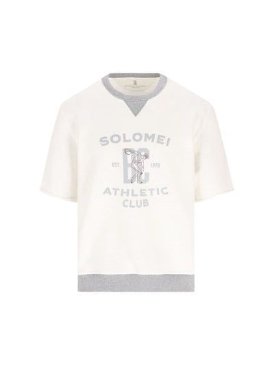 Maglia realizzata in cotone e lino. MR8313378G CTQ27 BRUNELLO CUCINELLI 