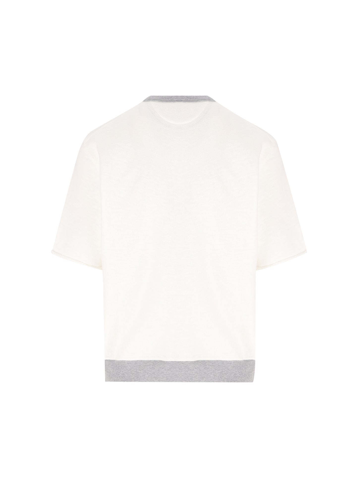 Maglia realizzata in cotone e lino. MR8313378G CTQ27 BRUNELLO CUCINELLI 