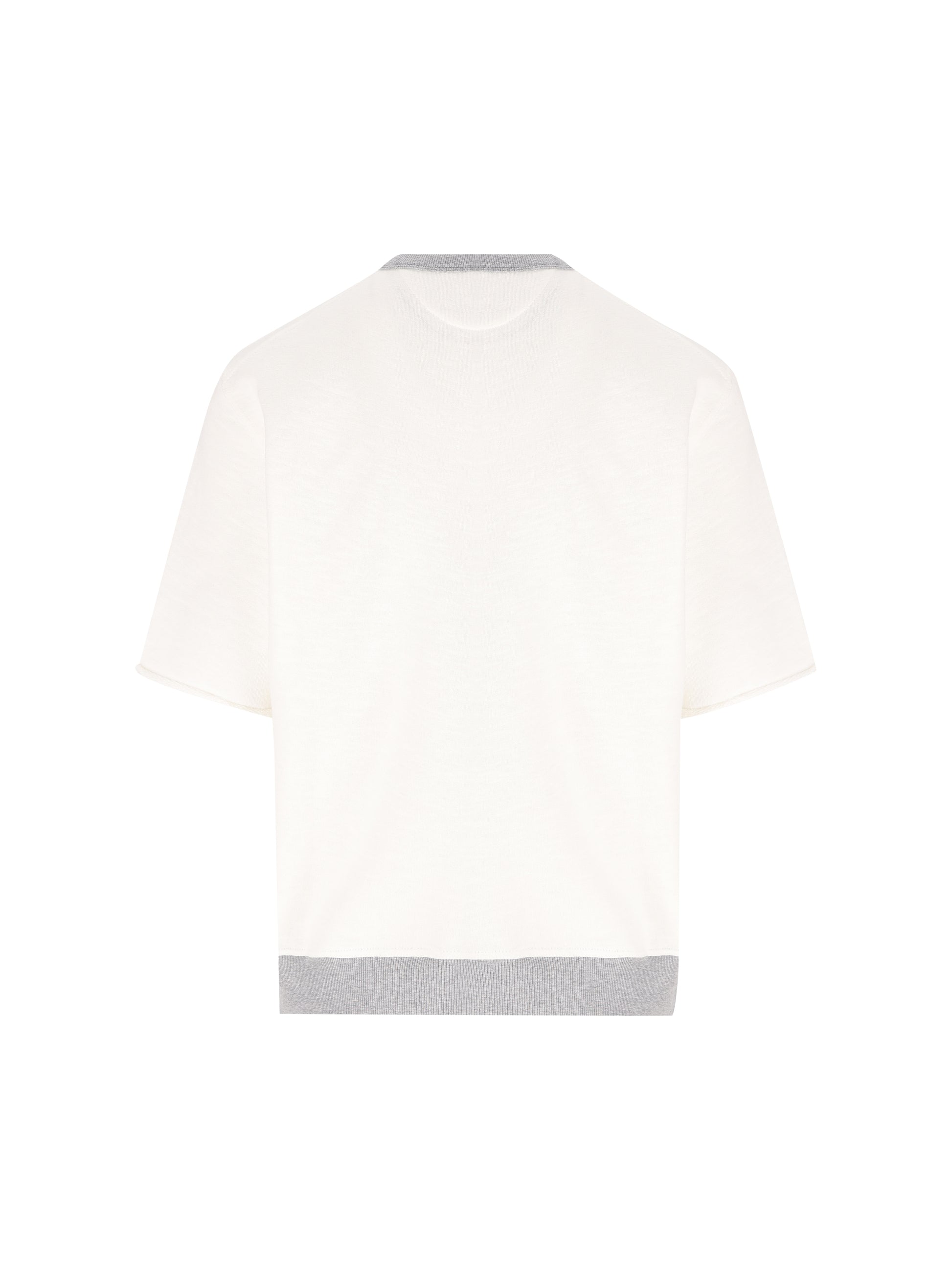 Maglia realizzata in cotone e lino. MR8313378G CTQ27 BRUNELLO CUCINELLI 