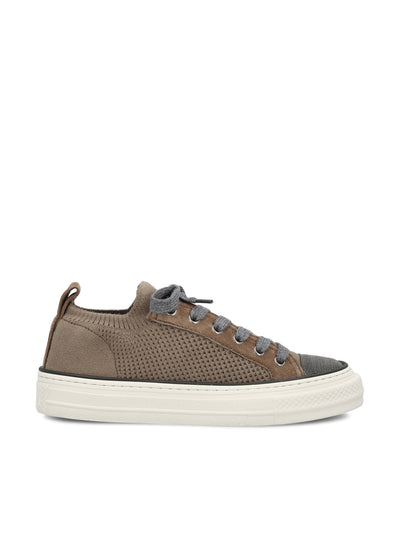 Sneakers realizzate in cotone. MZ35G2650 C8705 BRUNELLO CUCINELLI 