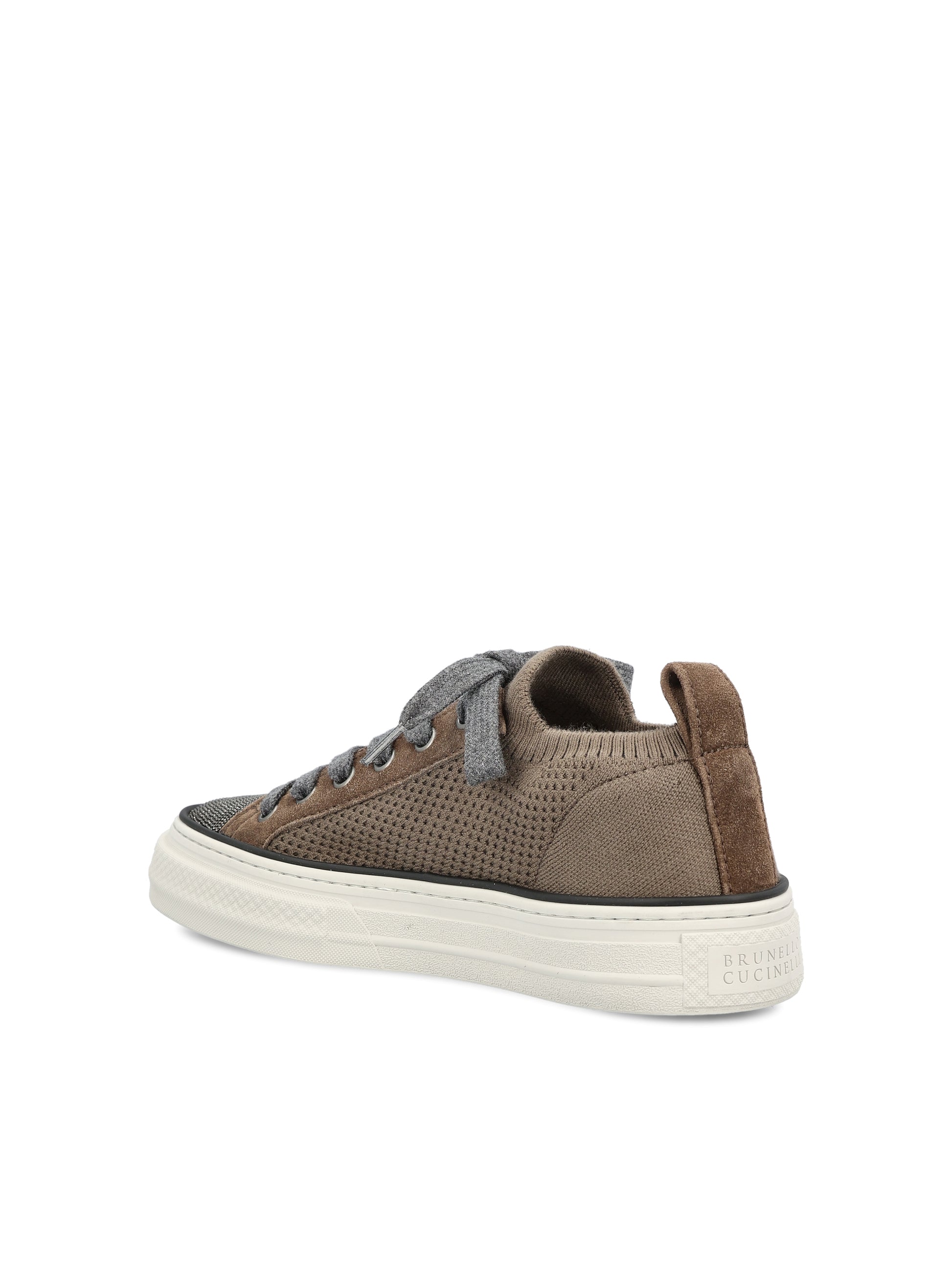 Sneakers realizzate in cotone. MZ35G2650 C8705 BRUNELLO CUCINELLI 