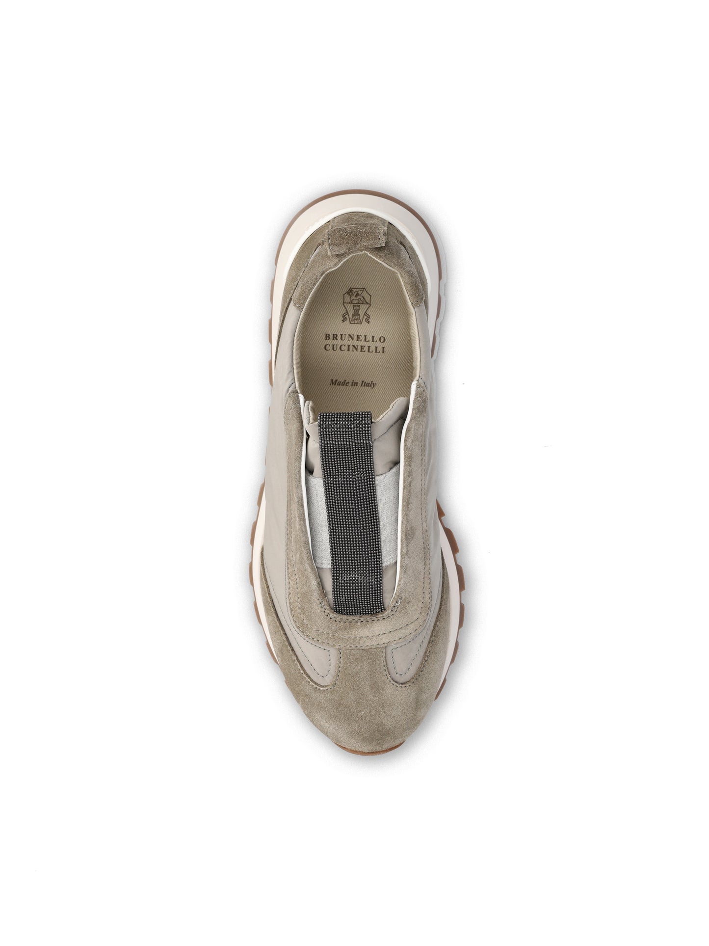Sneakers realizzate in poliestere. MZ47G2127 C7550 BRUNELLO CUCINELLI 
