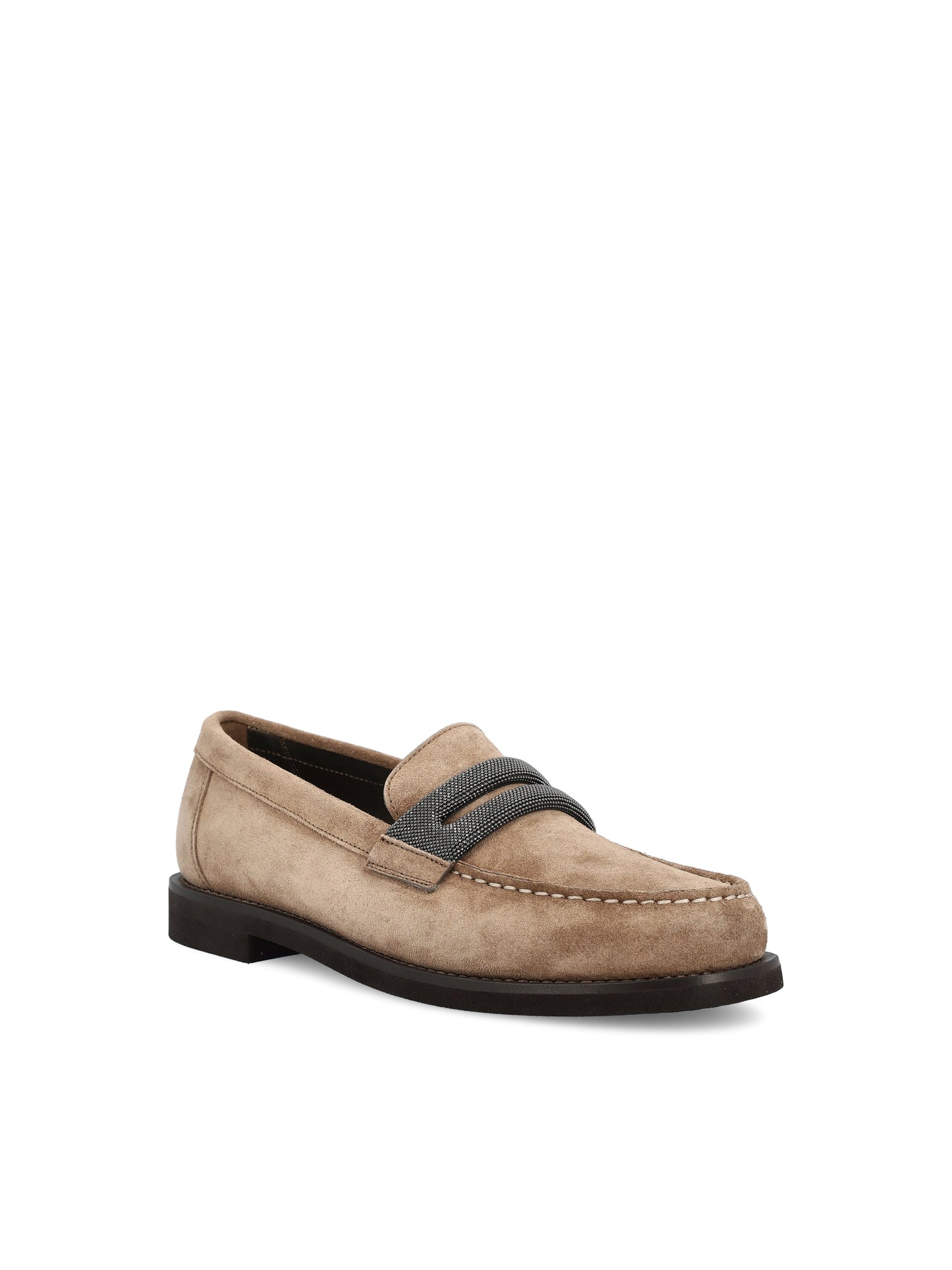 Mocassini realizzati in camoscio. MZSFG3237 C8849 BRUNELLO CUCINELLI 