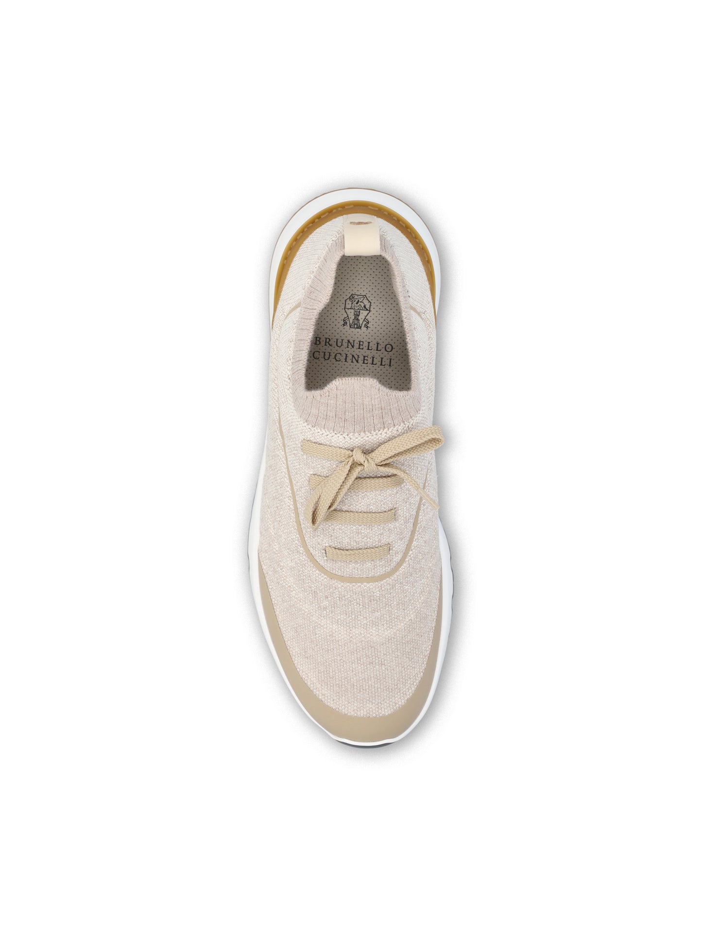 Sneakers realizzate in maglia. MZUEHRO342 CLC32 BRUNELLO CUCINELLI 