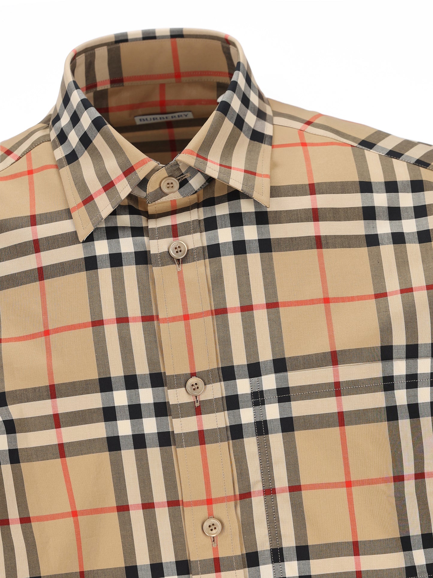 Camicia realizzata in cotone. 8070577 A7028 BURBERRY 