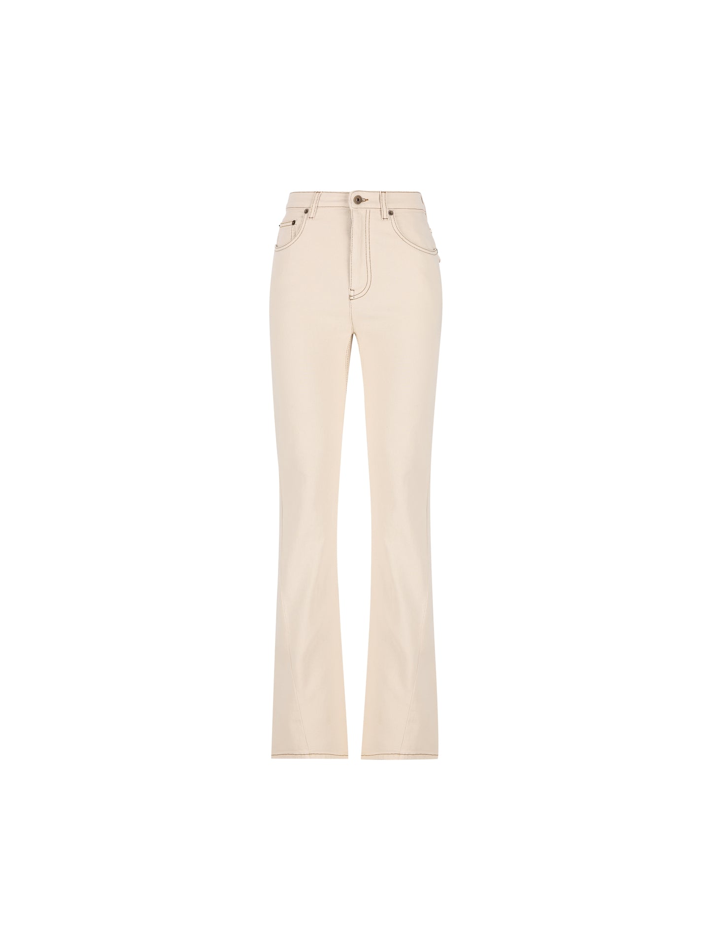 Jeans bootcut a vita alta con ricamo. 8118523 C3997 BURBERRY 