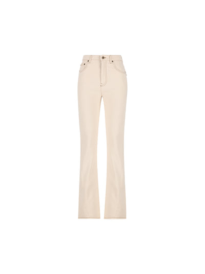 Jeans bootcut a vita alta con ricamo. 8118523 C3997 BURBERRY 