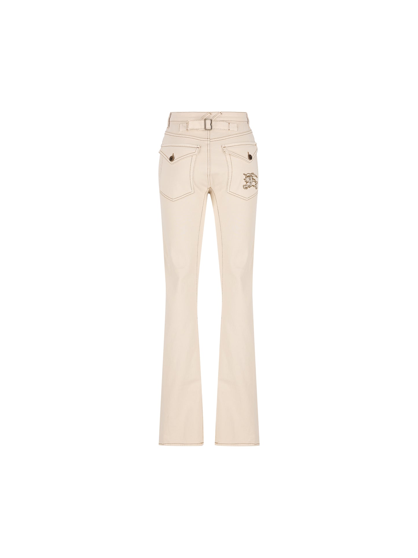 Jeans bootcut a vita alta con ricamo. 8118523 C3997 BURBERRY 