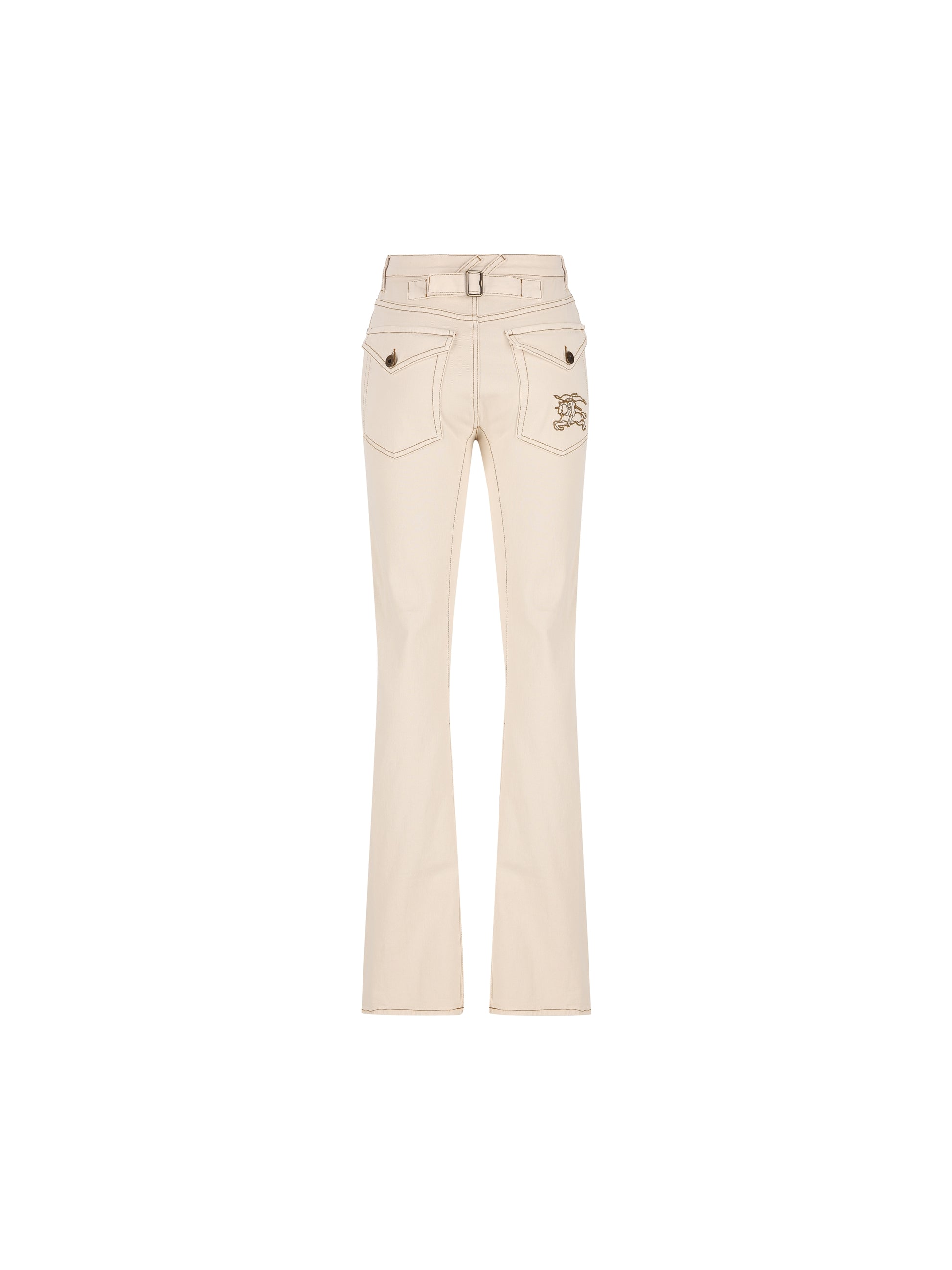 Jeans bootcut a vita alta con ricamo. 8118523 C3997 BURBERRY 