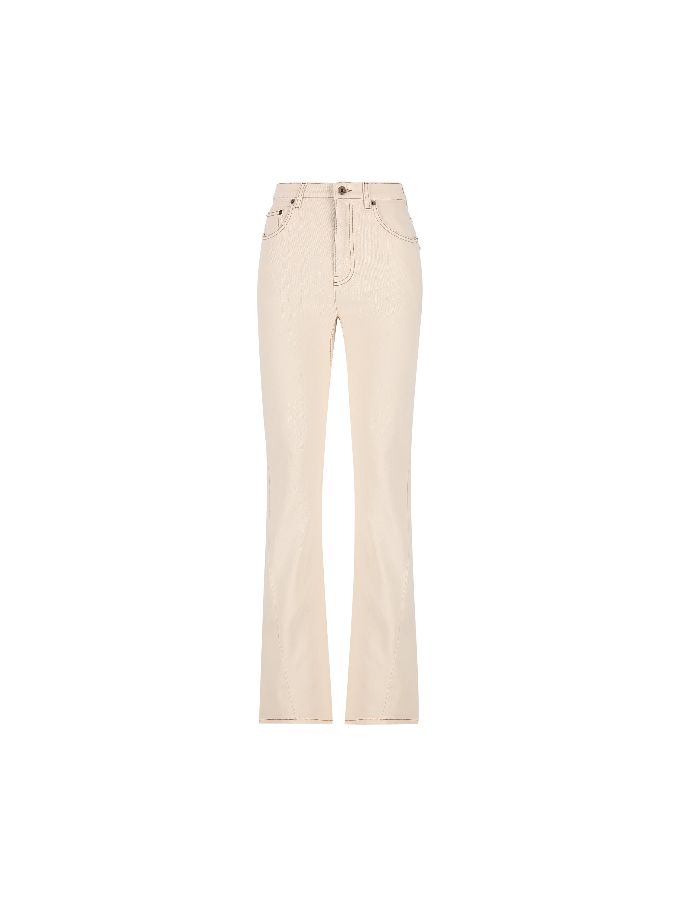Jeans bootcut a vita alta con ricamo. 8118523 C3997 BURBERRY 