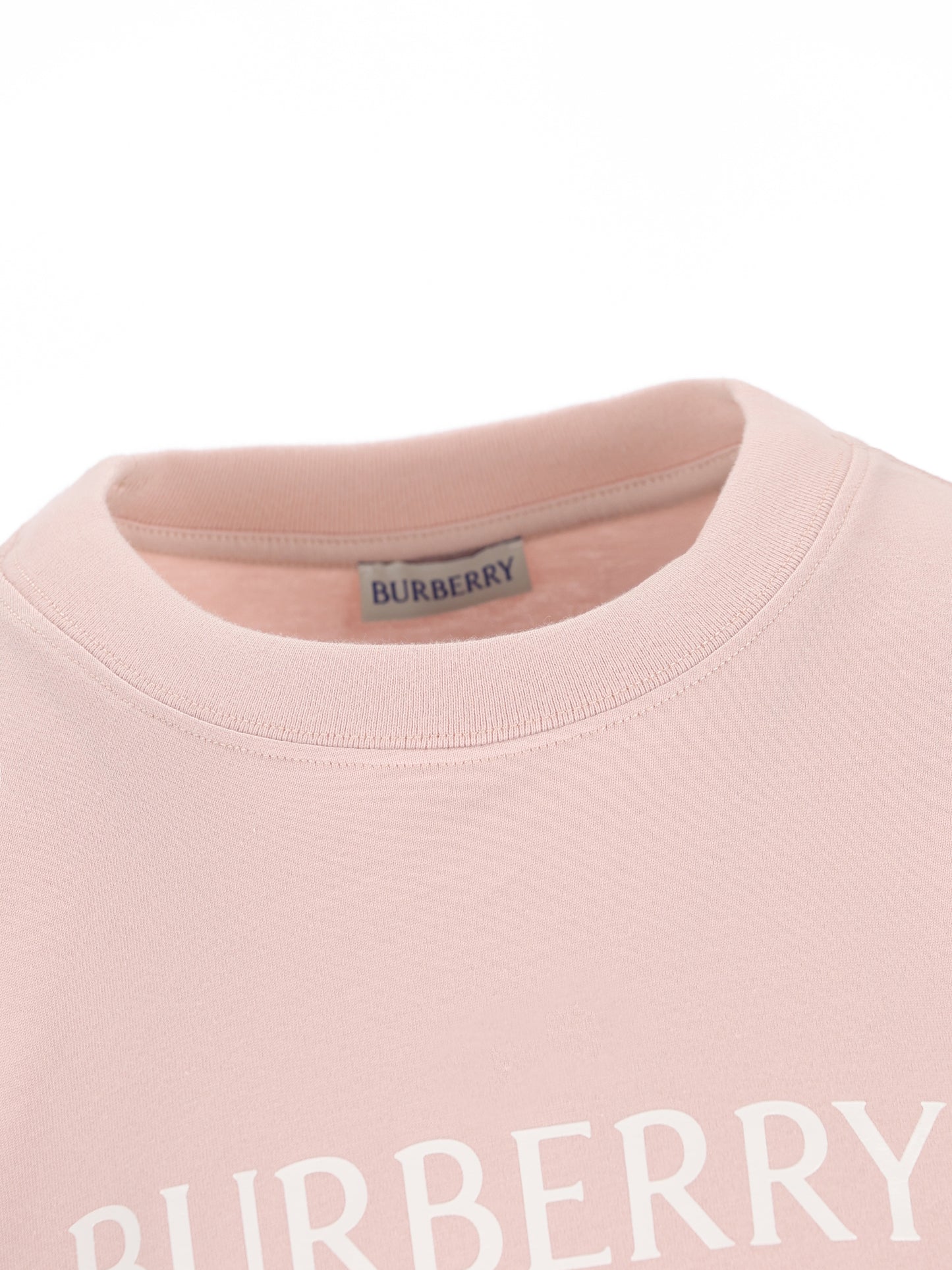 T-shirt in cotone con logo 8118976 C2989 BURBERRY 