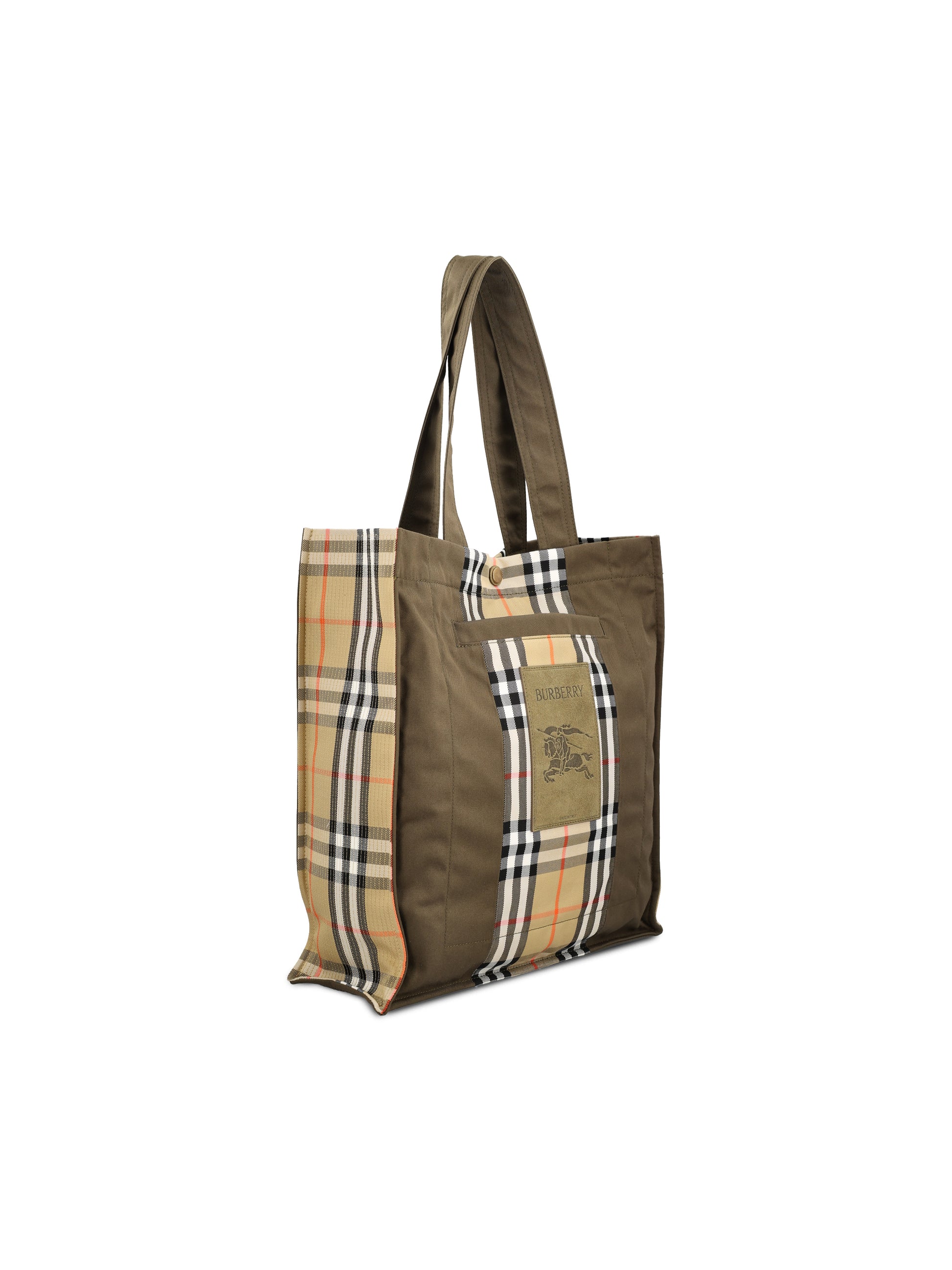 Borsa in poliestere e cotone. 8119072 A1336 BURBERRY 