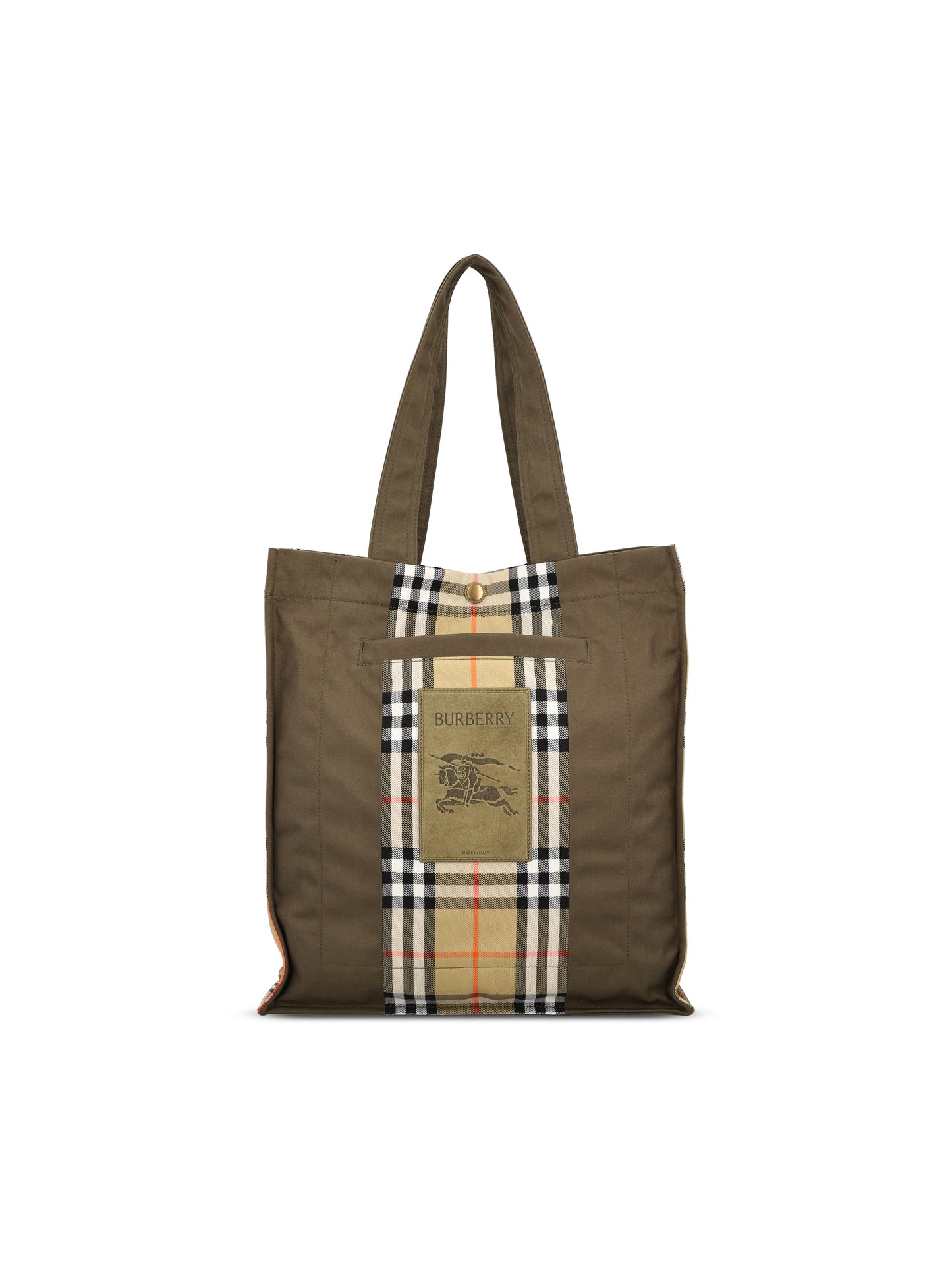Borsa in poliestere e cotone. 8119072 A1336 BURBERRY 