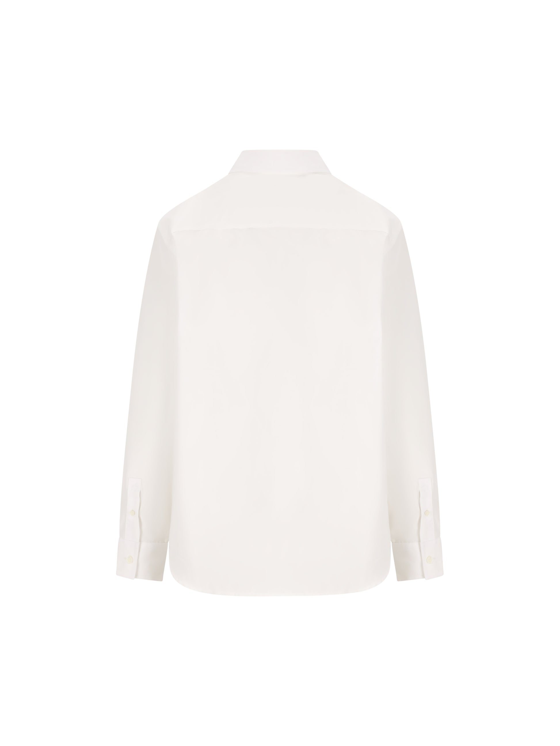 Camicia formale in popeline di cotone. 8120787 A1464 BURBERRY 