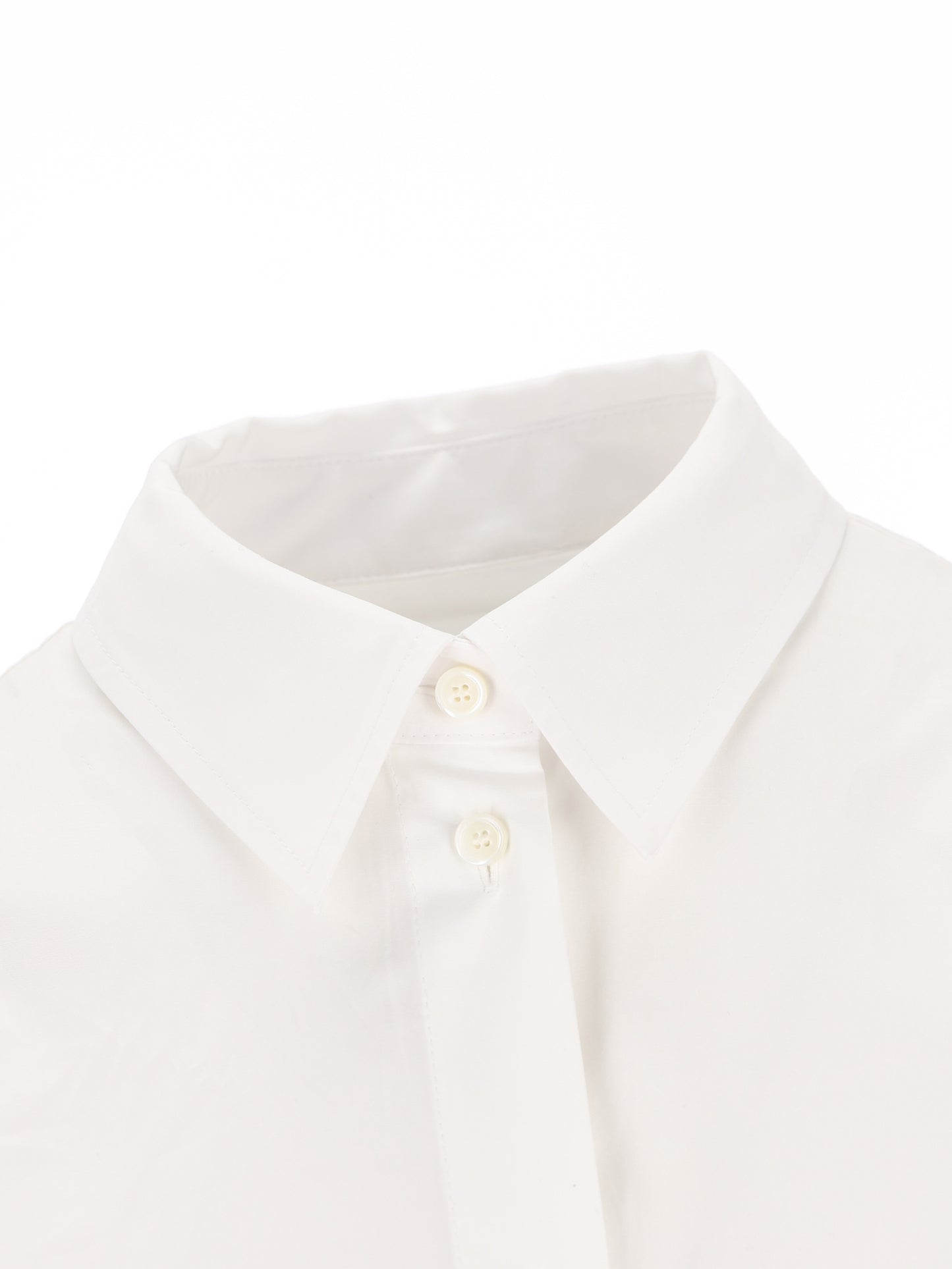 Camicia formale in popeline di cotone. 8120787 A1464 BURBERRY 