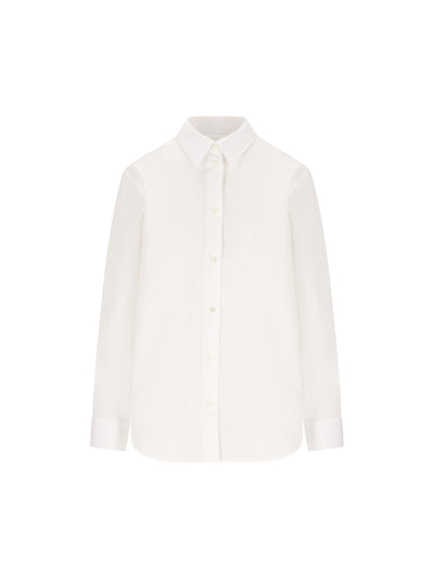 Camicia formale in popeline di cotone. 8120787 A1464 BURBERRY 