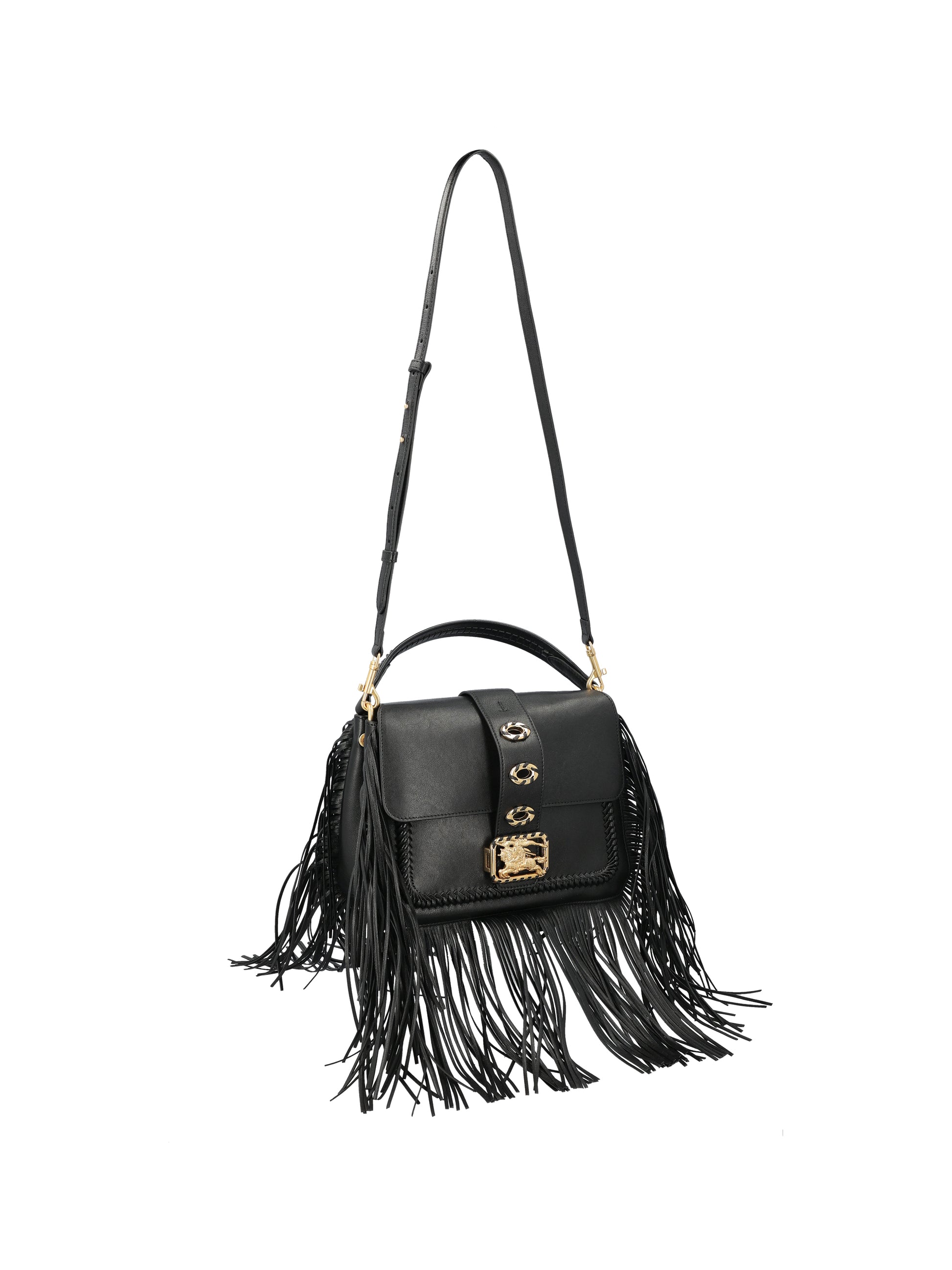 Borsa Rider piccola in pelle 8126286 A1189 BURBERRY 