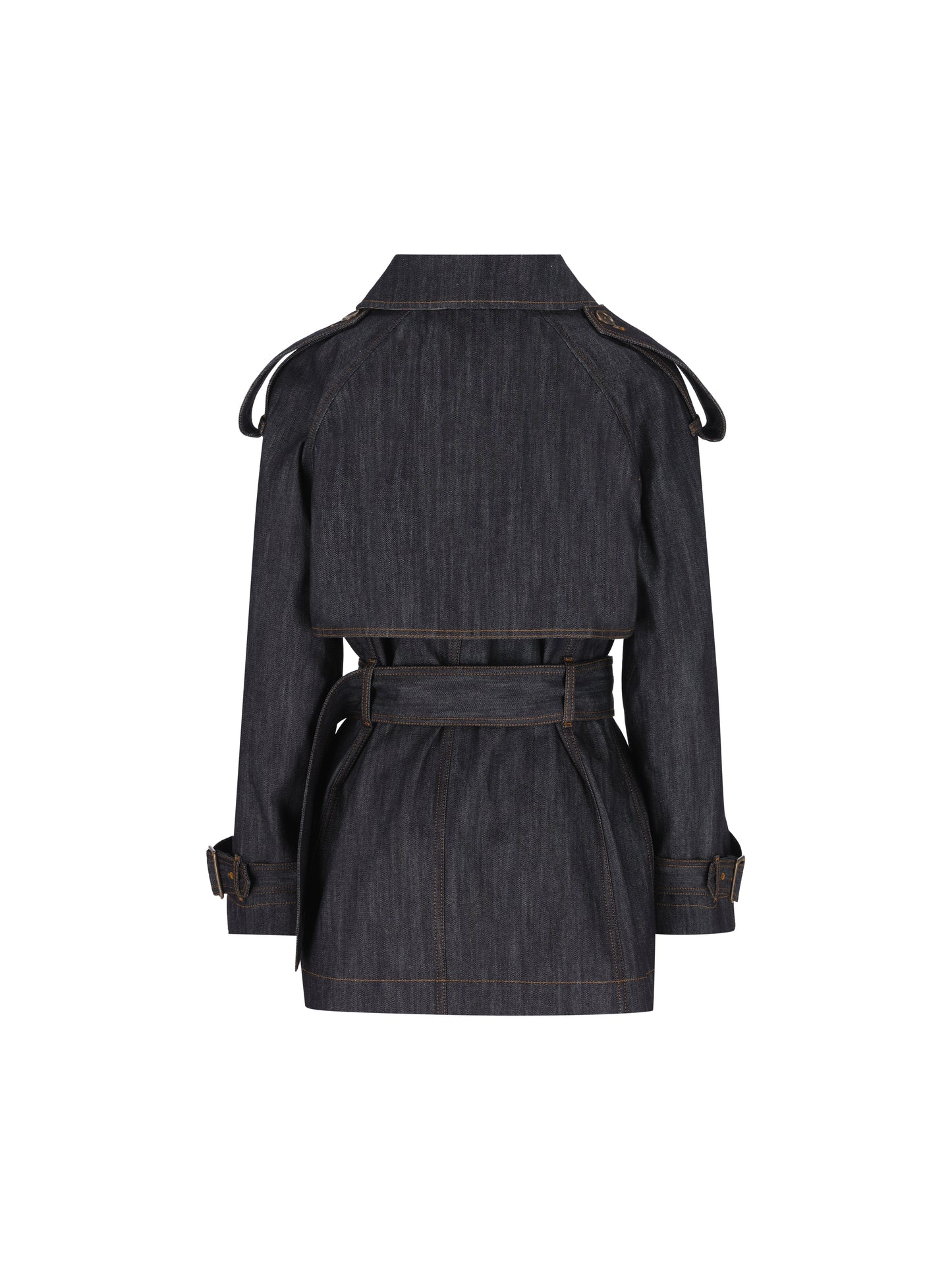 Trench realizzato in denim. 8126364 A1185 BURBERRY 