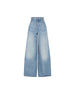 Jeans a gamba ampia e vita alta in denim CH26SDP02252 40R CHLOE' 