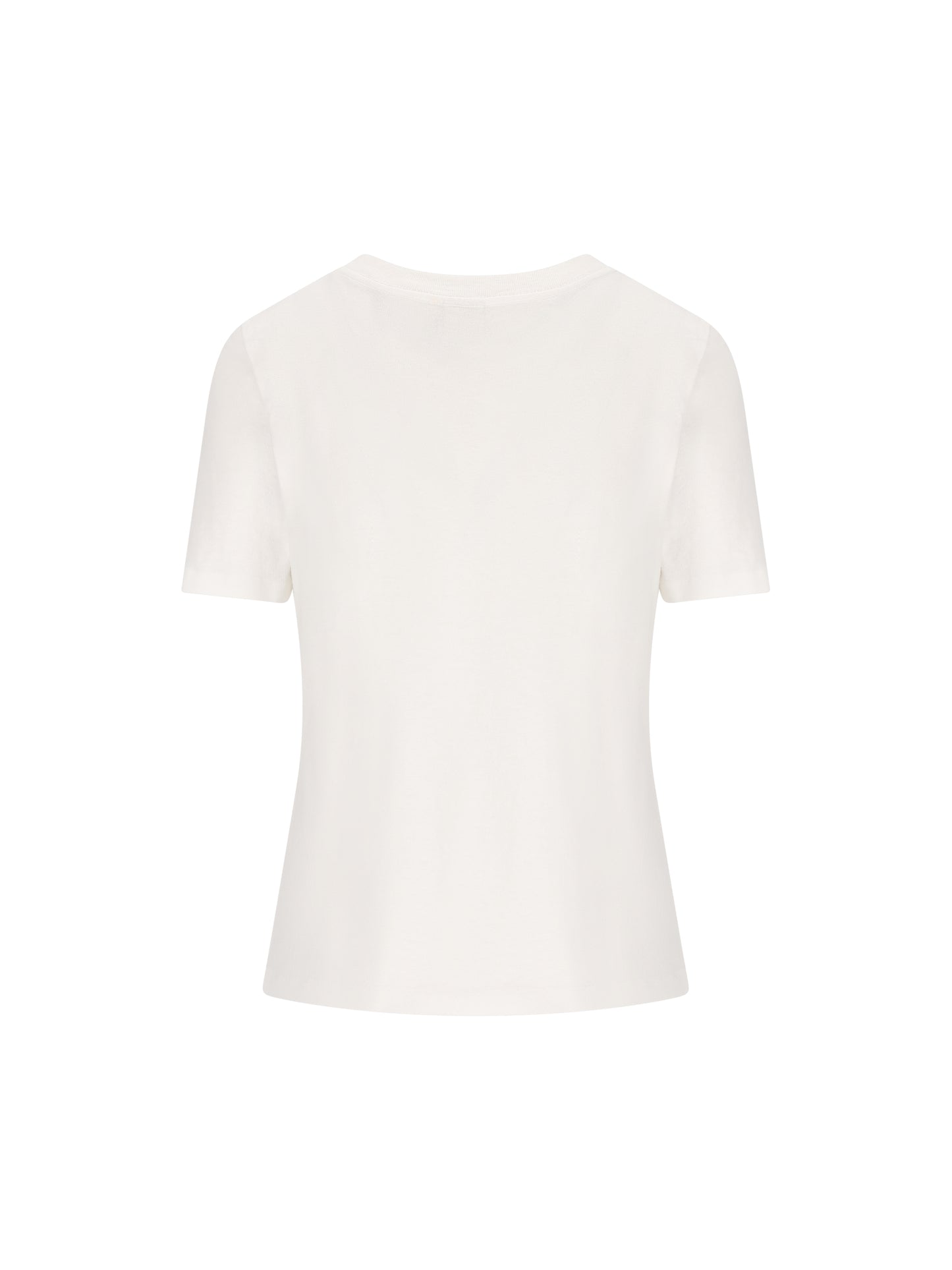 T-shirt baby fit con logo in jersey di cotone CH26SJH08197 101 CHLOE' 