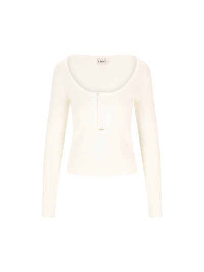 Camicia realizzata in cotone. CH26SJH29185 107 CHLOE' 