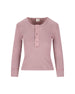 Camicia Henley aderente in jersey di cotone CH26SJH30185 50C CHLOE' 