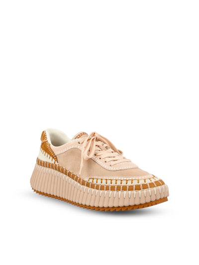Sneakers realizzate in pelle scamosciata. CHC24A00RMS 6I5 CHLOE' 