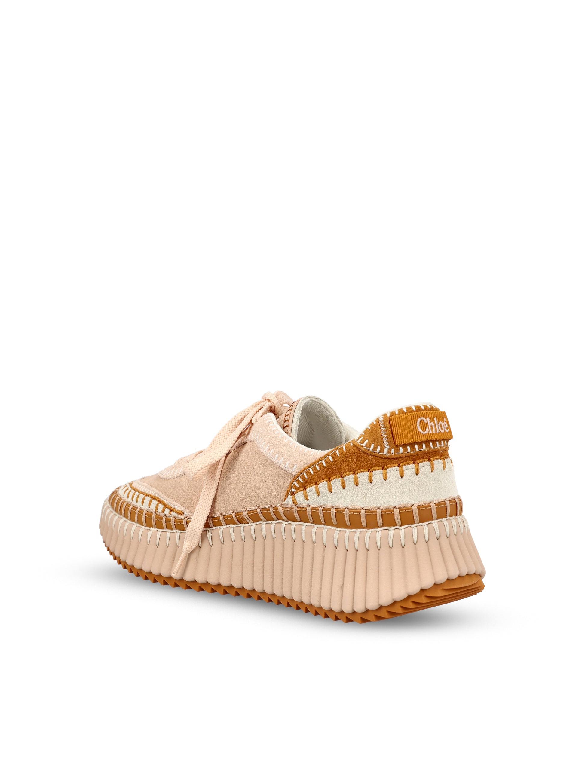 Sneakers realizzate in pelle scamosciata. CHC24A00RMS 6I5 CHLOE' 