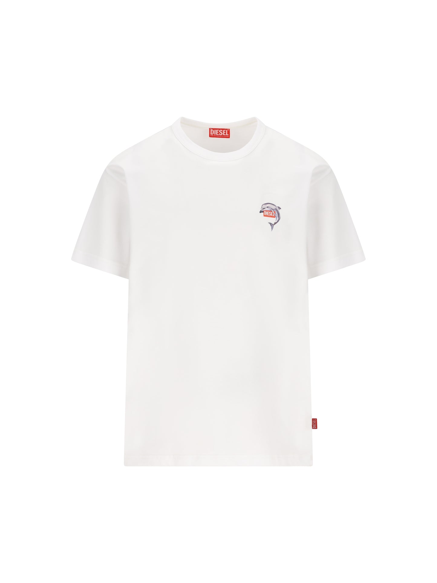 T-Shirt realizzata in cotone. A21652 0PLAT100 DIESEL 