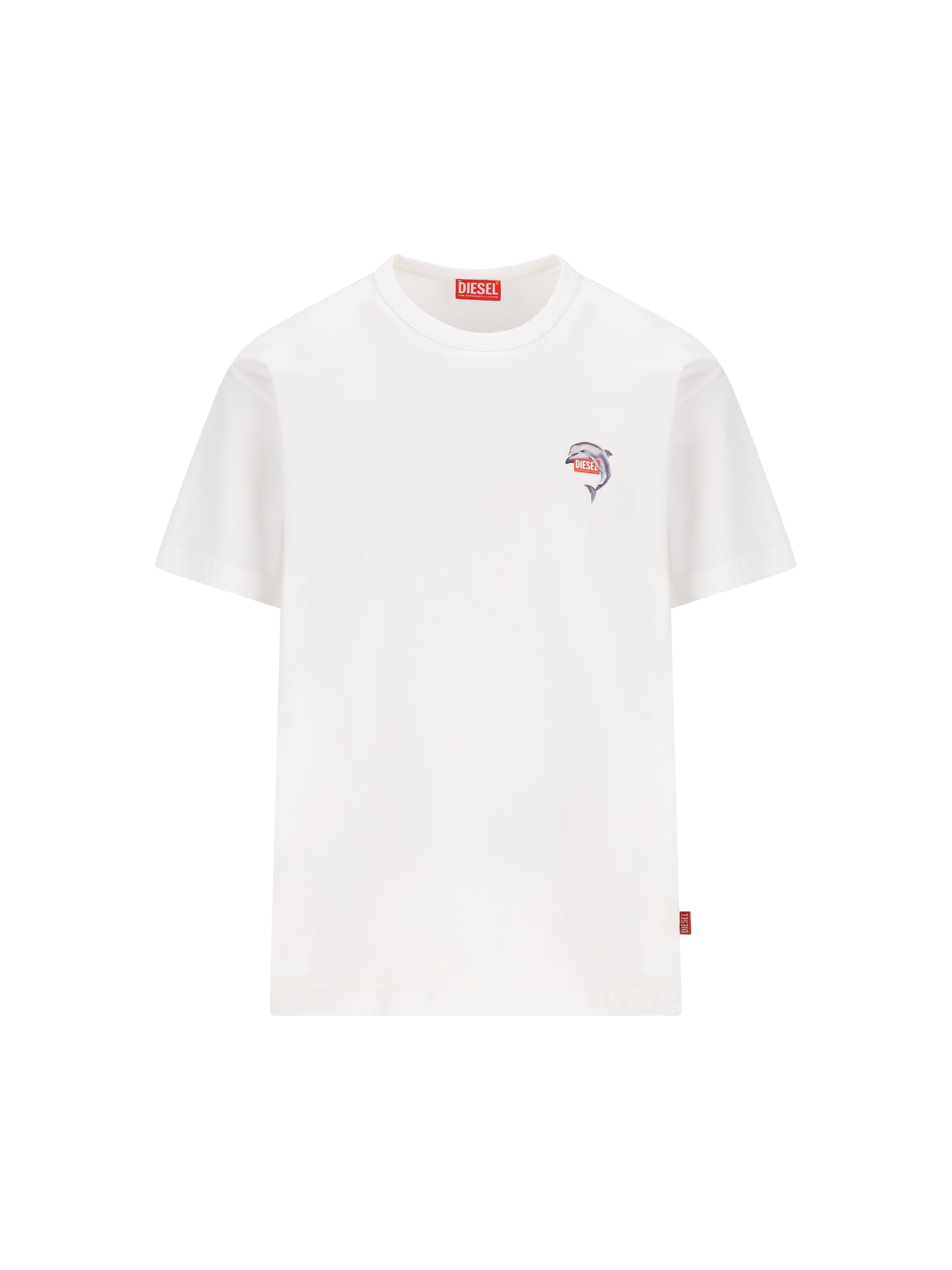 T-Shirt realizzata in cotone. A21652 0PLAT100 DIESEL 