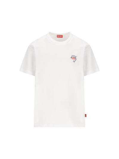T-Shirt realizzata in cotone. A21652 0PLAT100 DIESEL 